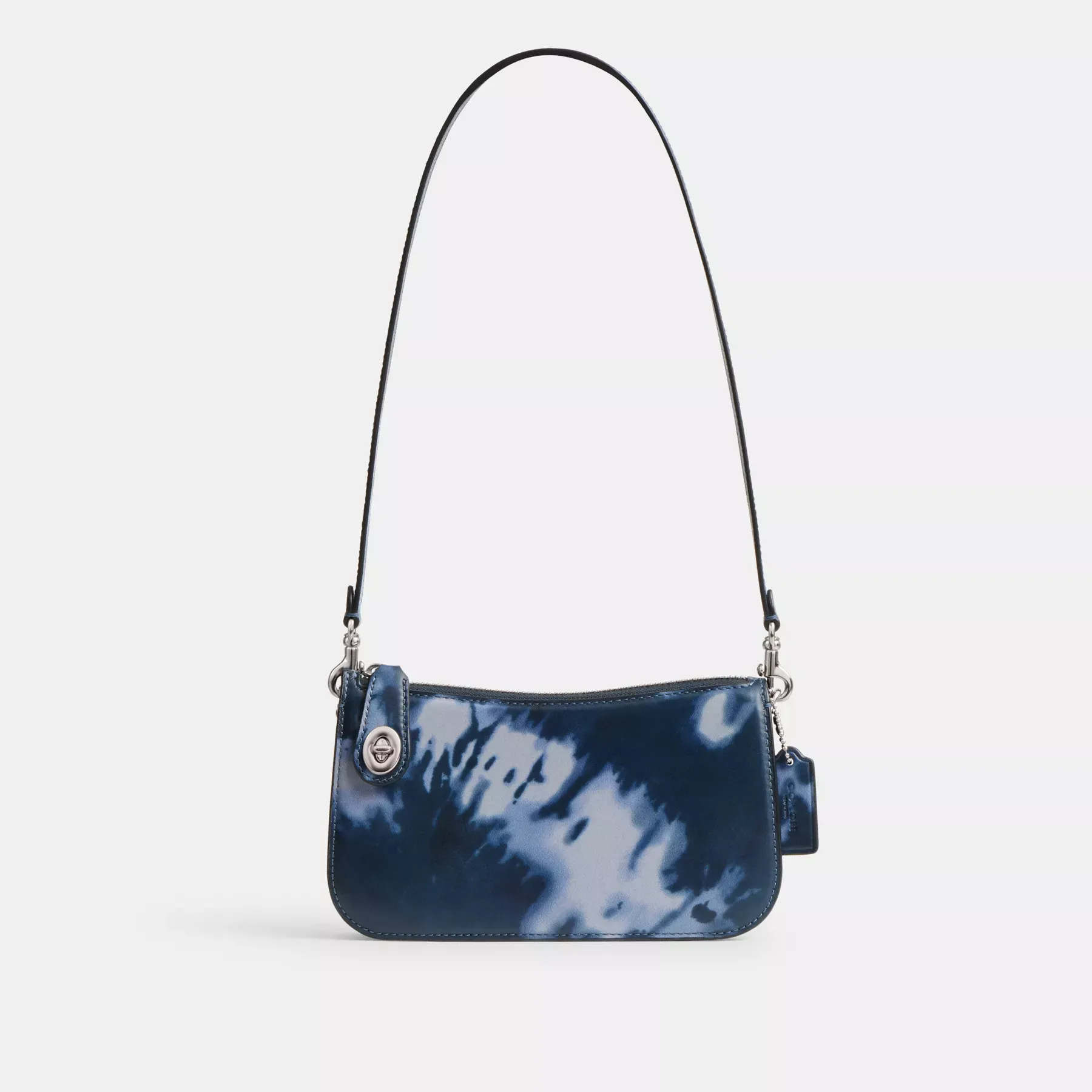 Penn Shoulder Bag With Tie-Dye Print Midnight Navy