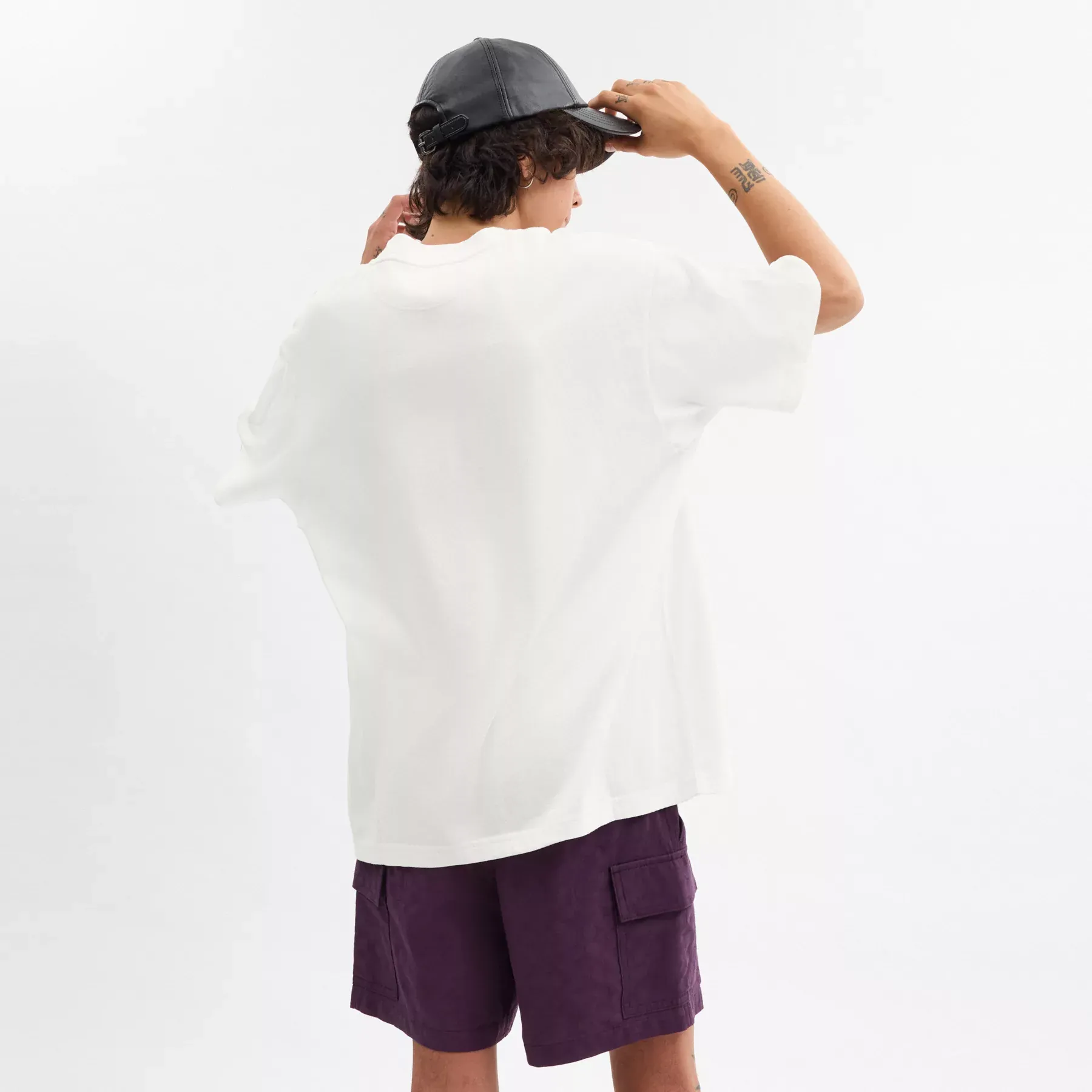 Relaxed Graphic T-Shirt In Organic Cotton White Relaxed Graphic T-Shirt In Organic Cotton White