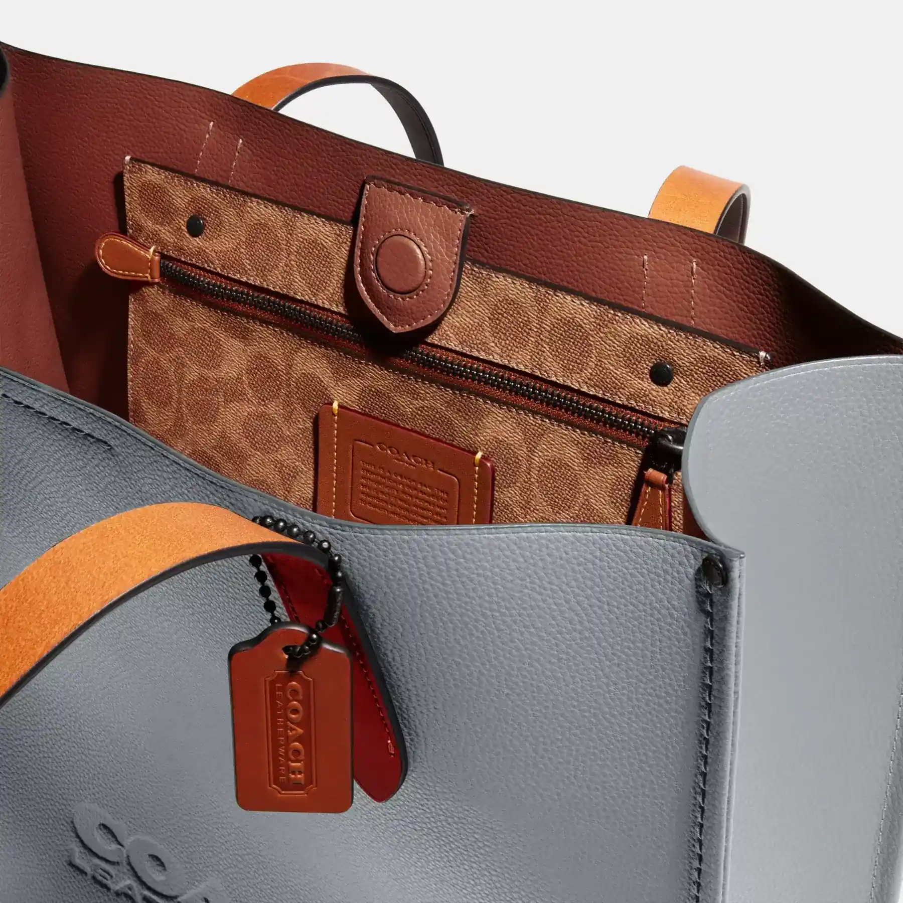 Relay Tote Grey Blue Relay Tote Grey Blue