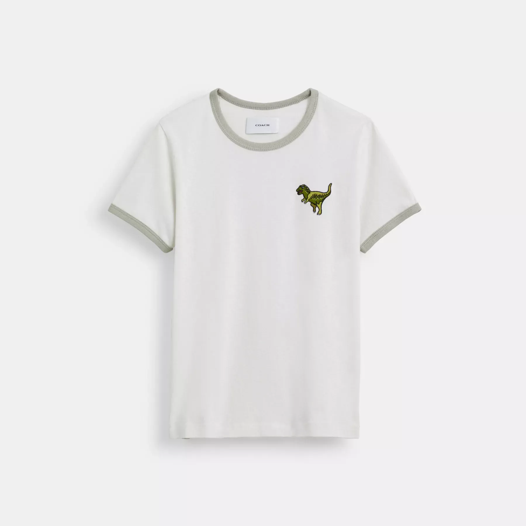 Rexy Ringer T-Shirt Light Grey