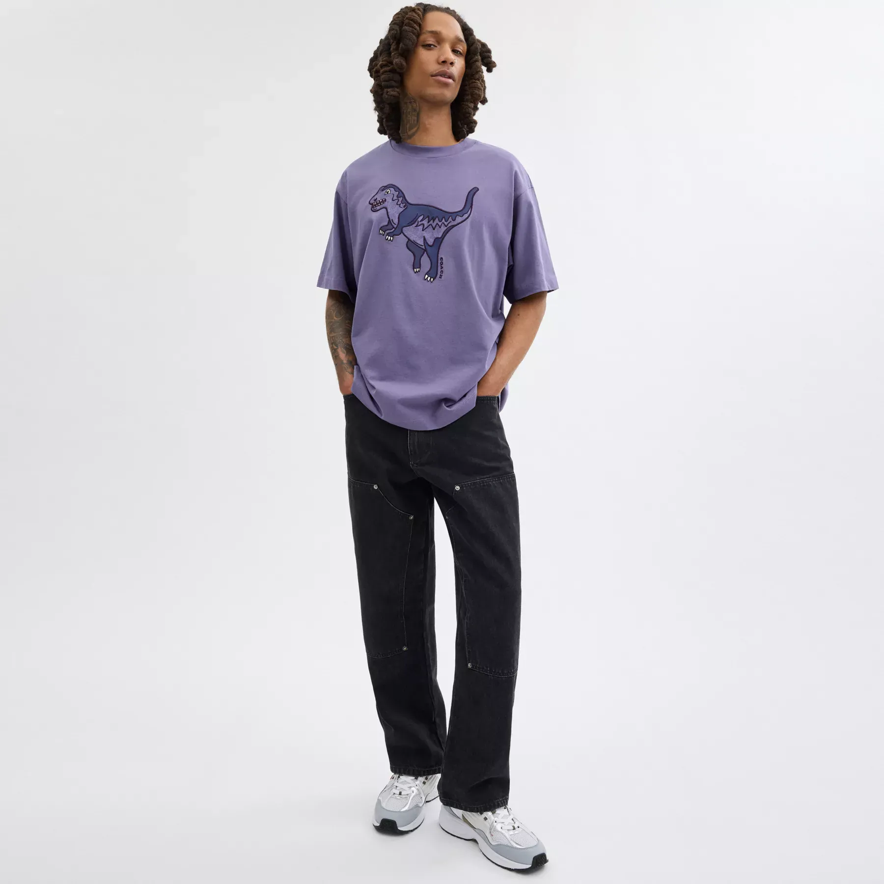 Rexy T-Shirt In Organic Cotton Purple