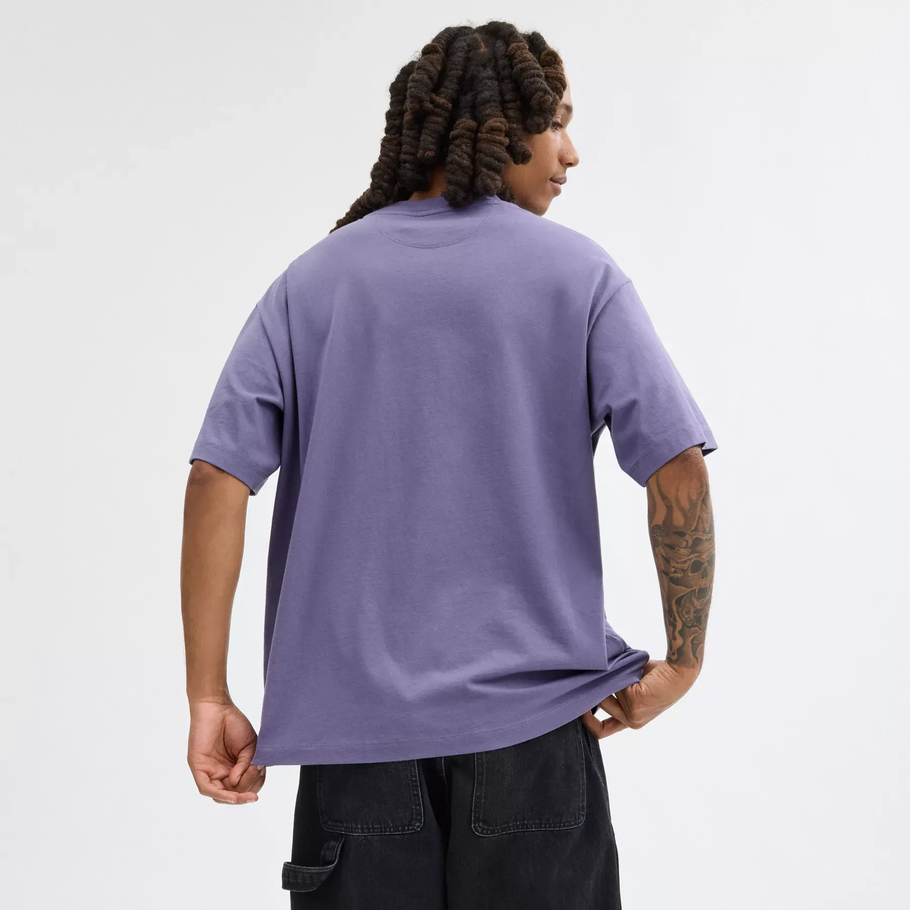 Rexy T-Shirt In Organic Cotton Purple Rexy T-Shirt In Organic Cotton Purple