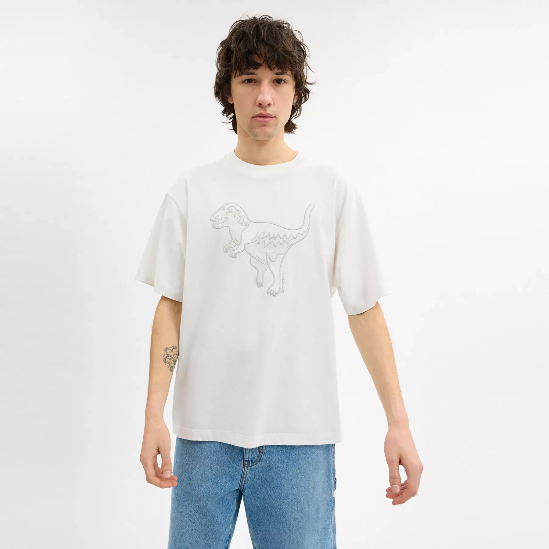 Rexy T-Shirt In Organic Cotton White