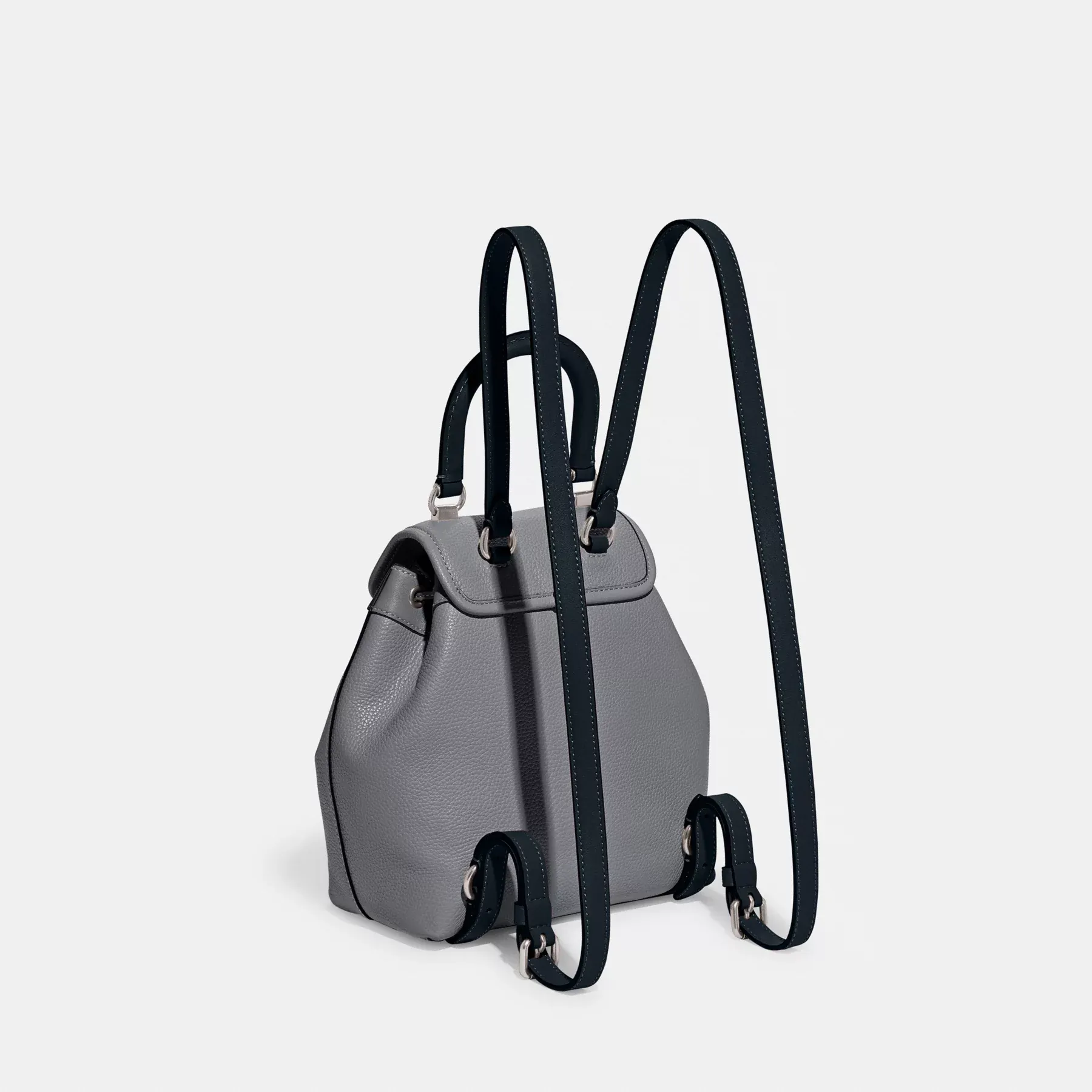 Riya Backpack 21 In Colorblock Grey Blue Multi