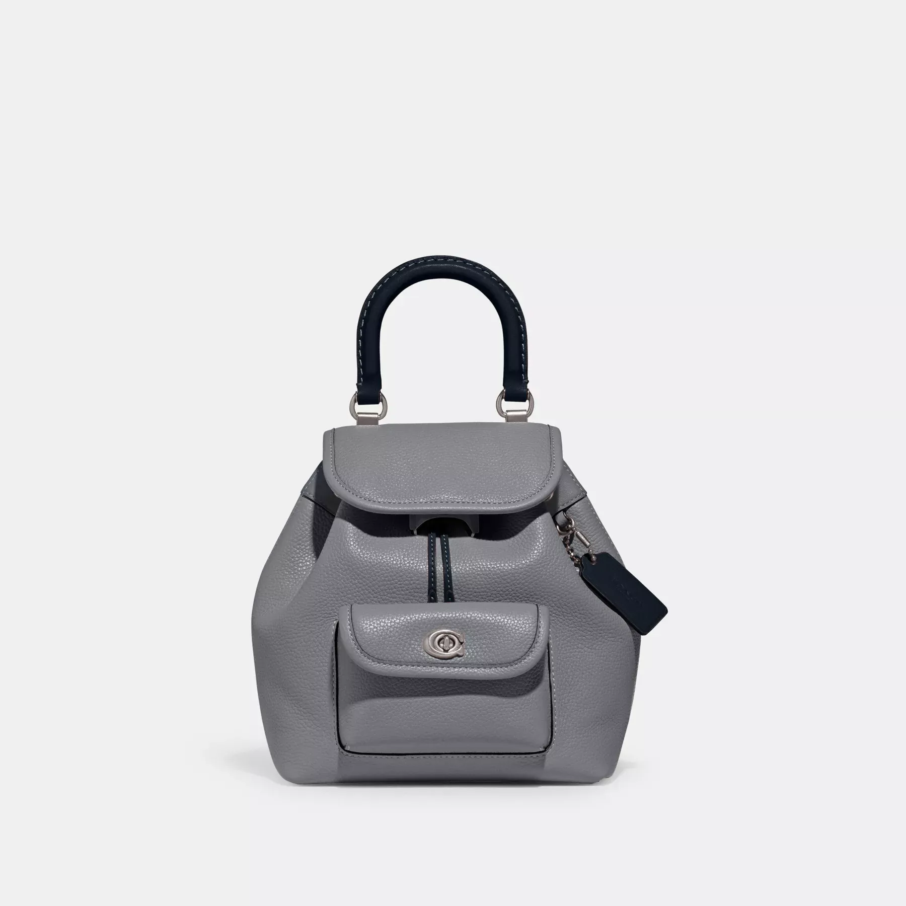 Riya Backpack 21 In Colorblock Grey Blue Multi