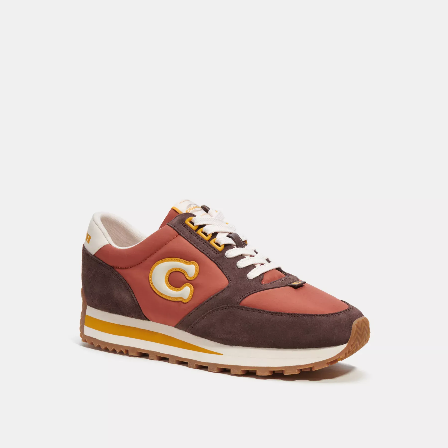 coach Runner Sneaker CI311VX4 - Runner Sneaker Rust/Maple
