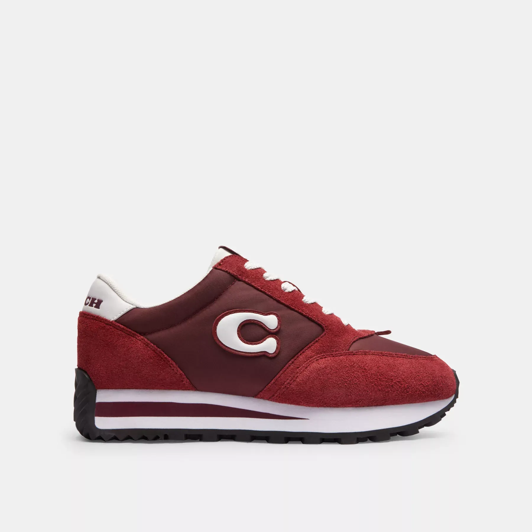 Runner Sneaker Merlot/Dark Ruby