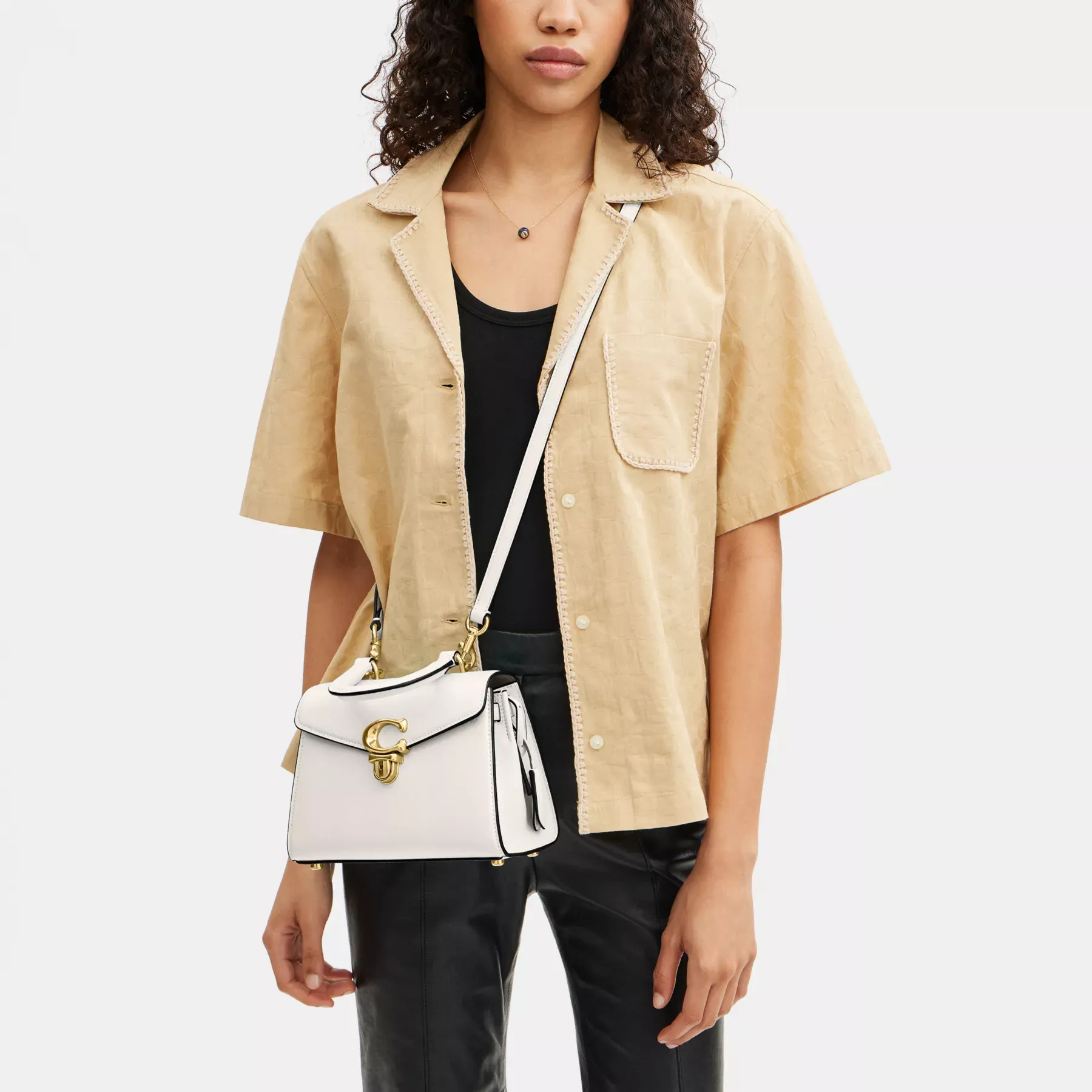 Sammy Top Handle 21 Chalk Sammy Top Handle 21 Chalk