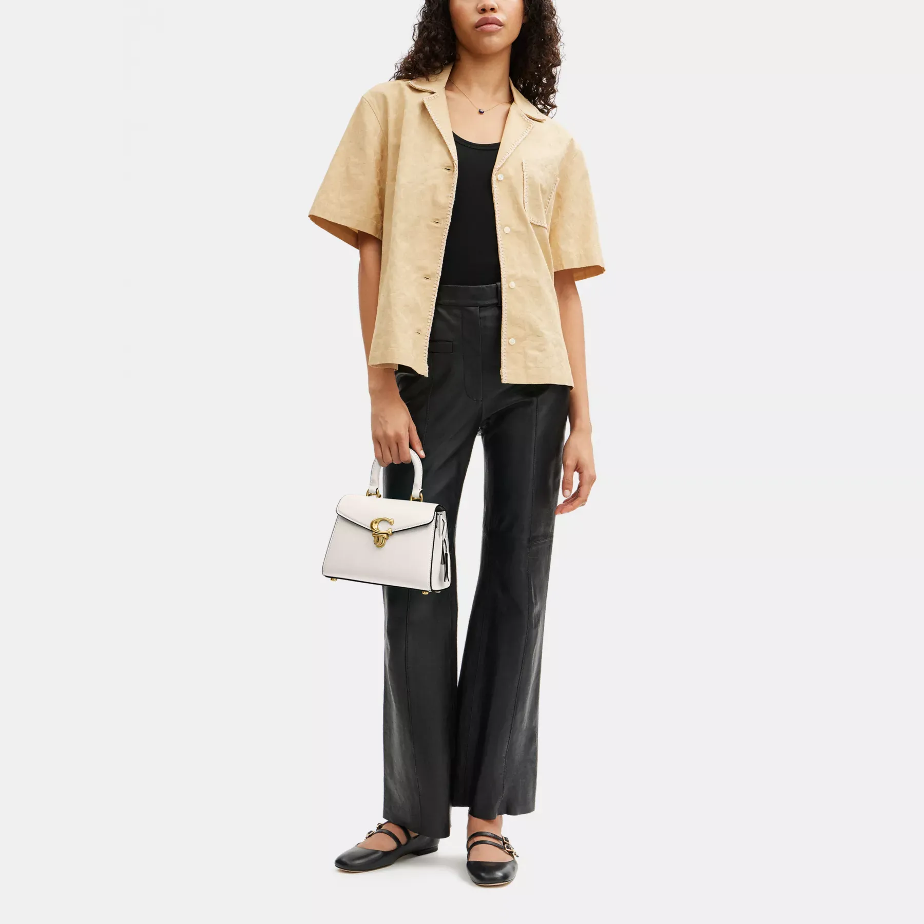 Sammy Top Handle 21 Chalk Sammy Top Handle 21 Chalk