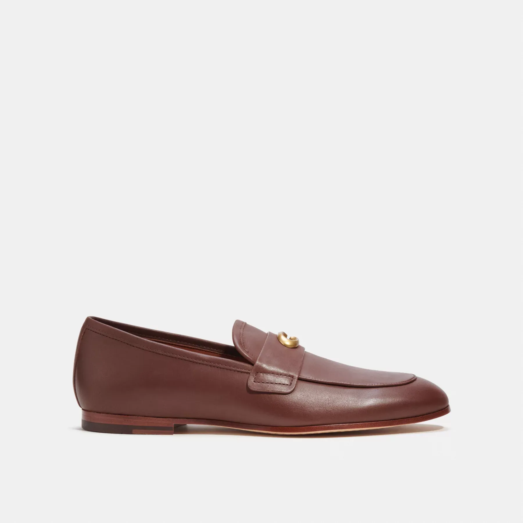 Sculpted Signature Loafer Saddle