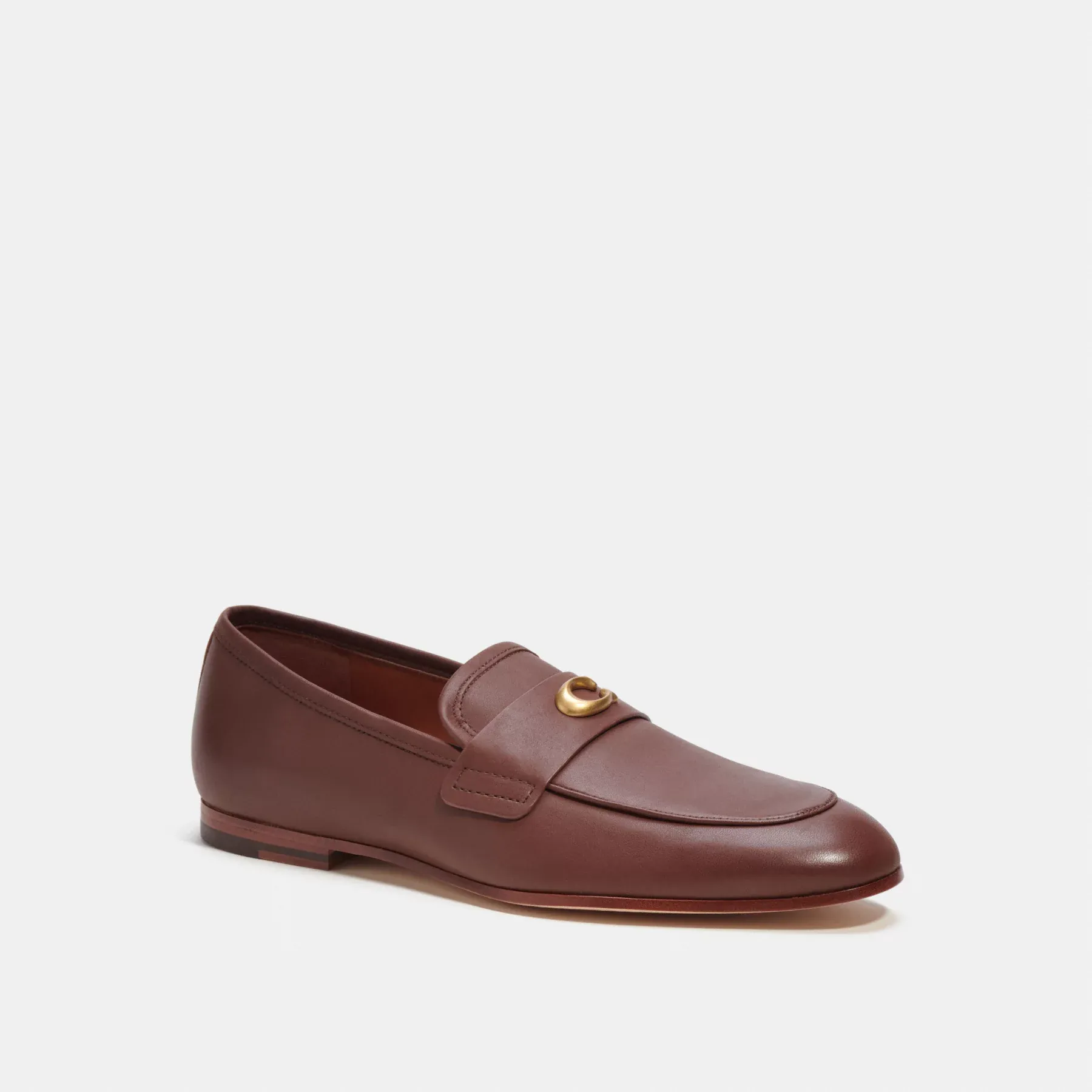 Sculpted Signature Loafer Saddle