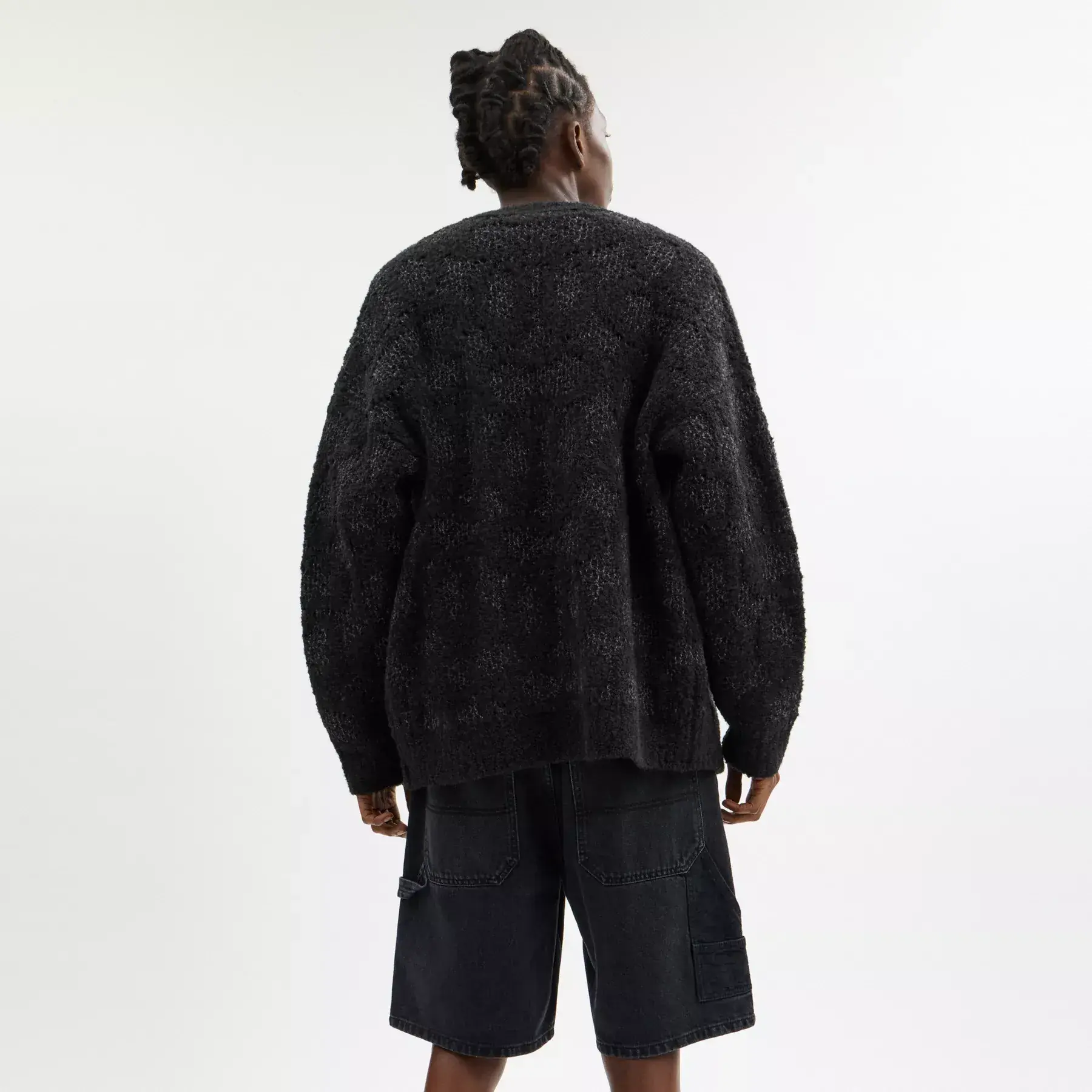 Signature Cardigan Charcoal Signature Signature Cardigan Charcoal Signature