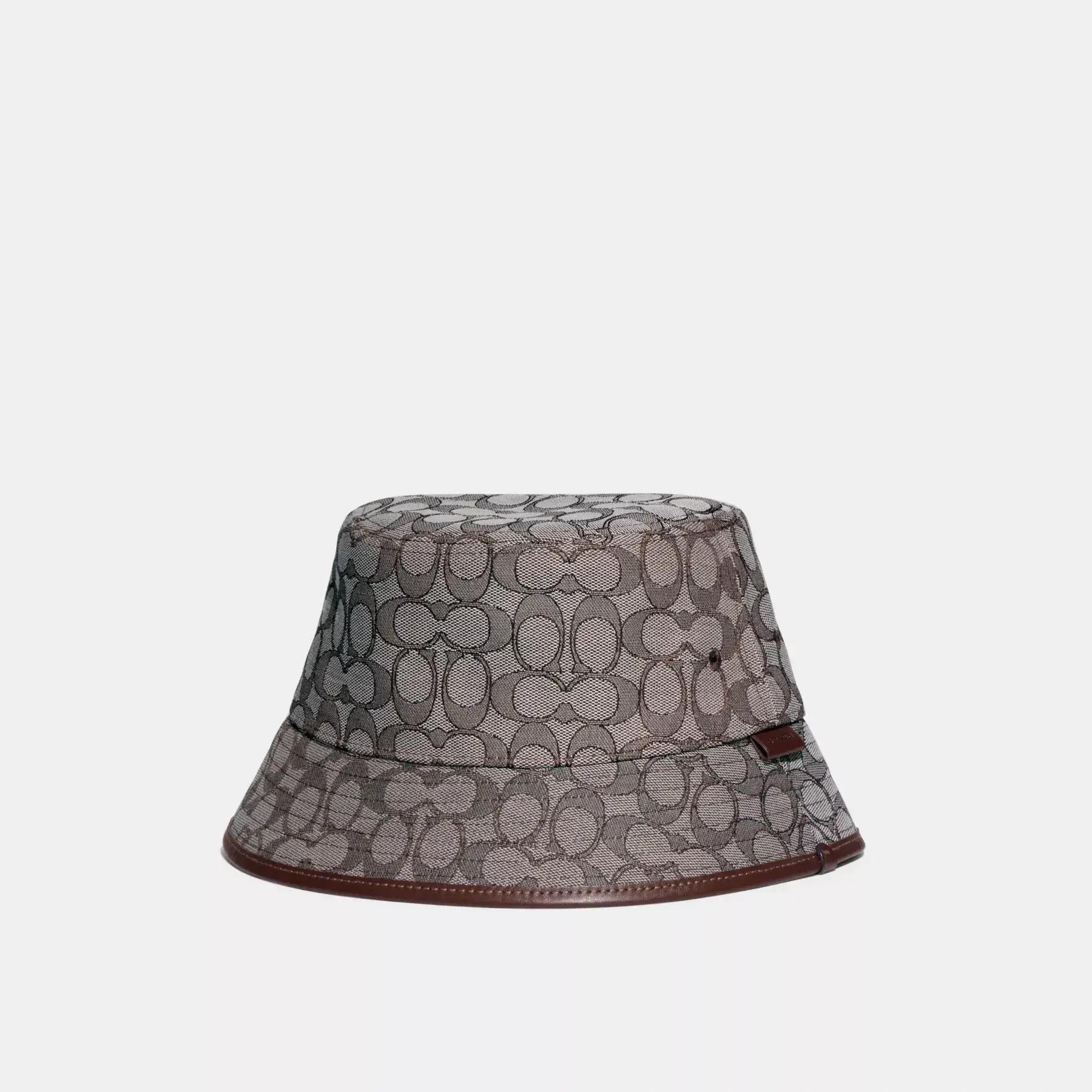 Signature Jacquard Bucket Hat Oak