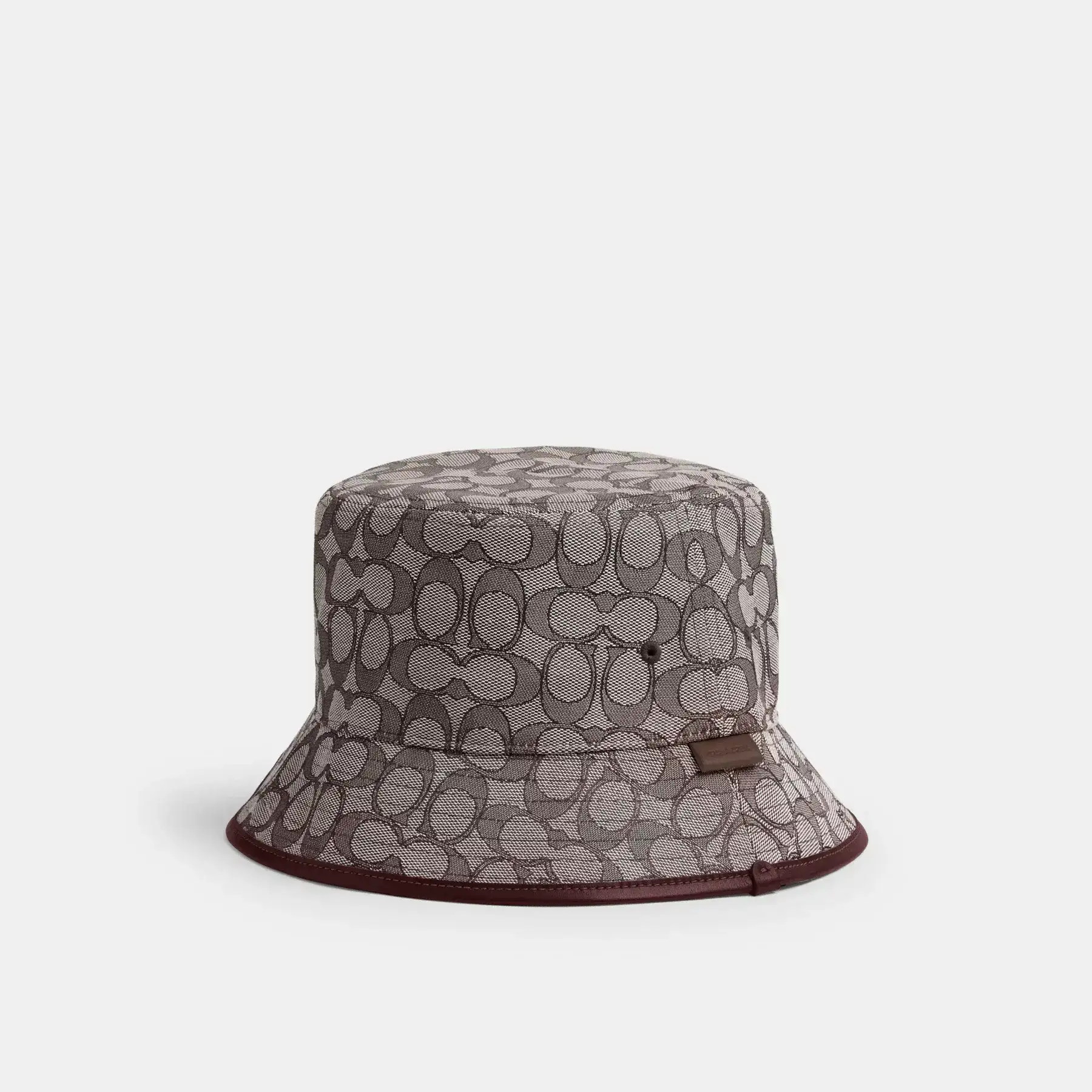Signature Jacquard Bucket Hat Oak