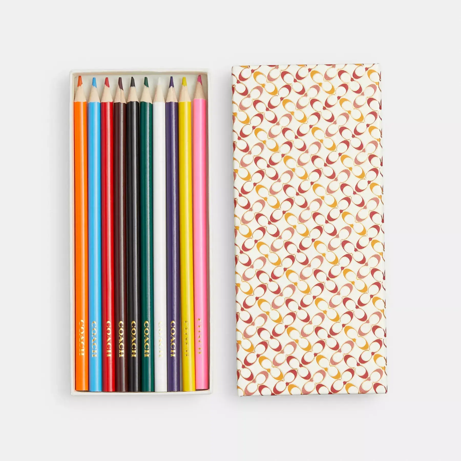 Signature Pencil Set Hazelnut/Sport Red Multi Signature Pencil Set Hazelnut/Sport Red Multi