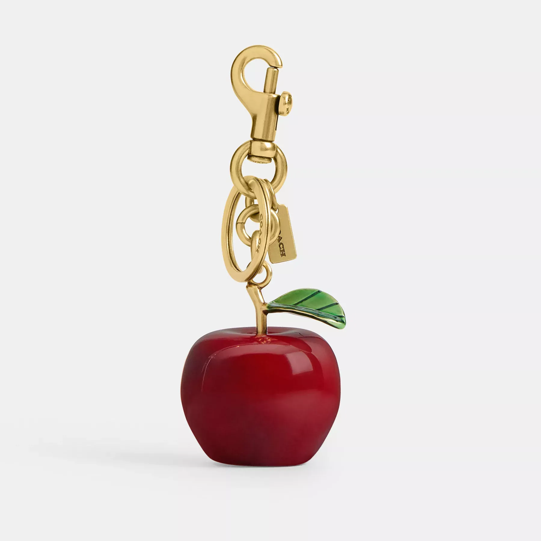 Small Apple Bag Charm Multi Small Apple Bag Charm Multi