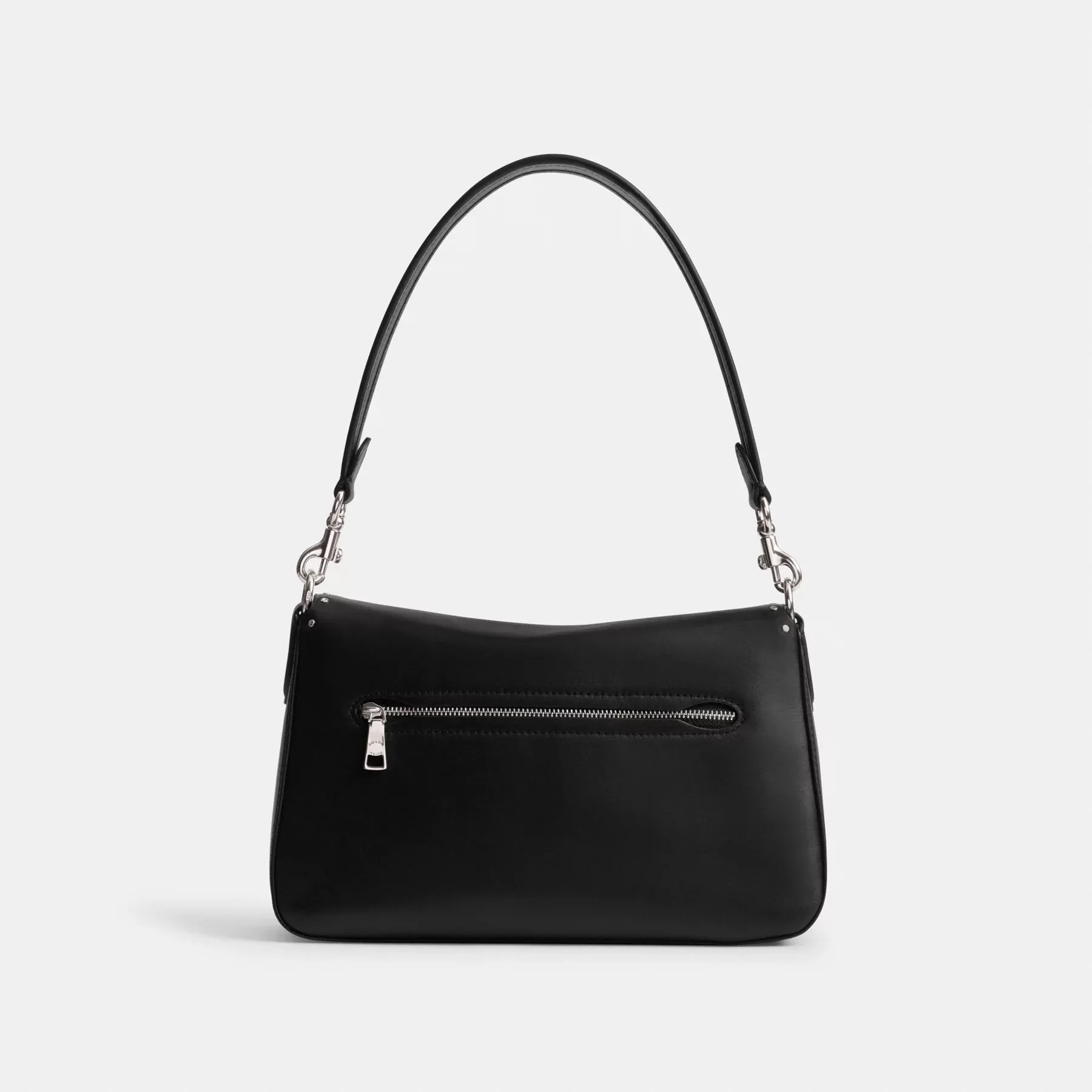 Soft Tabby Shoulder Bag With Rivets Black Soft Tabby Shoulder Bag With Rivets Black