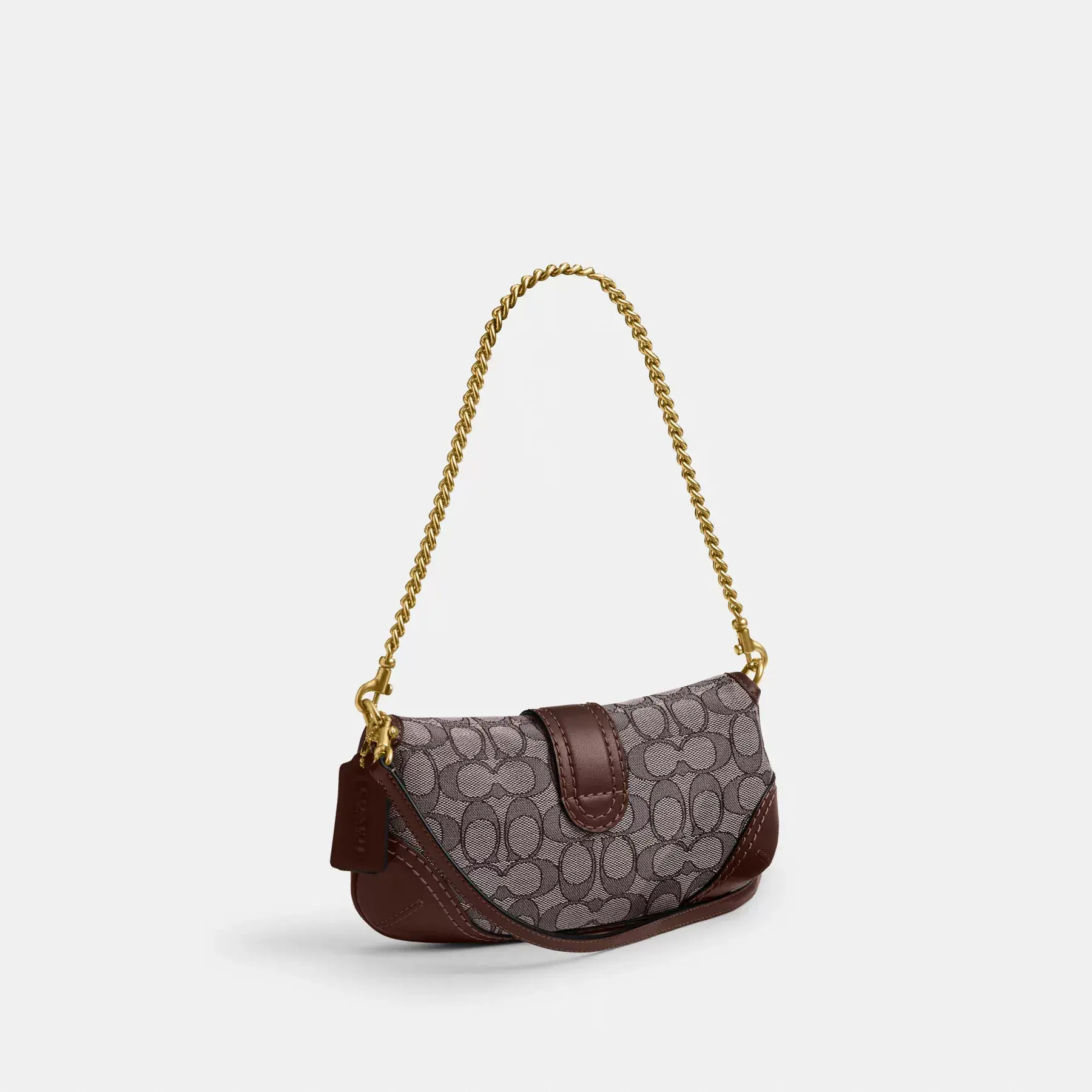 Soho Bag 25 In Signature Jacquard Oak Maple Soho Bag 25 In Signature Jacquard Oak Maple