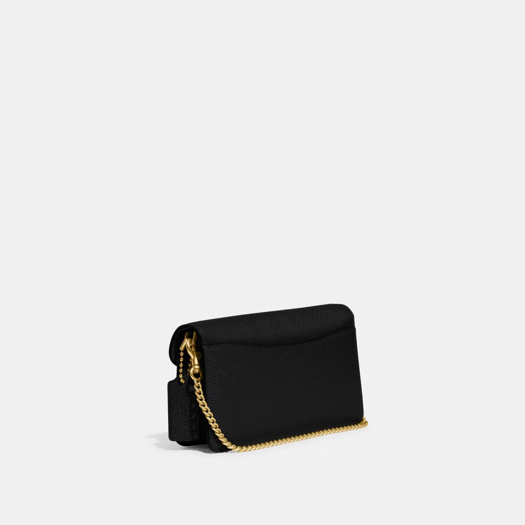 Tabby Chain Clutch Black