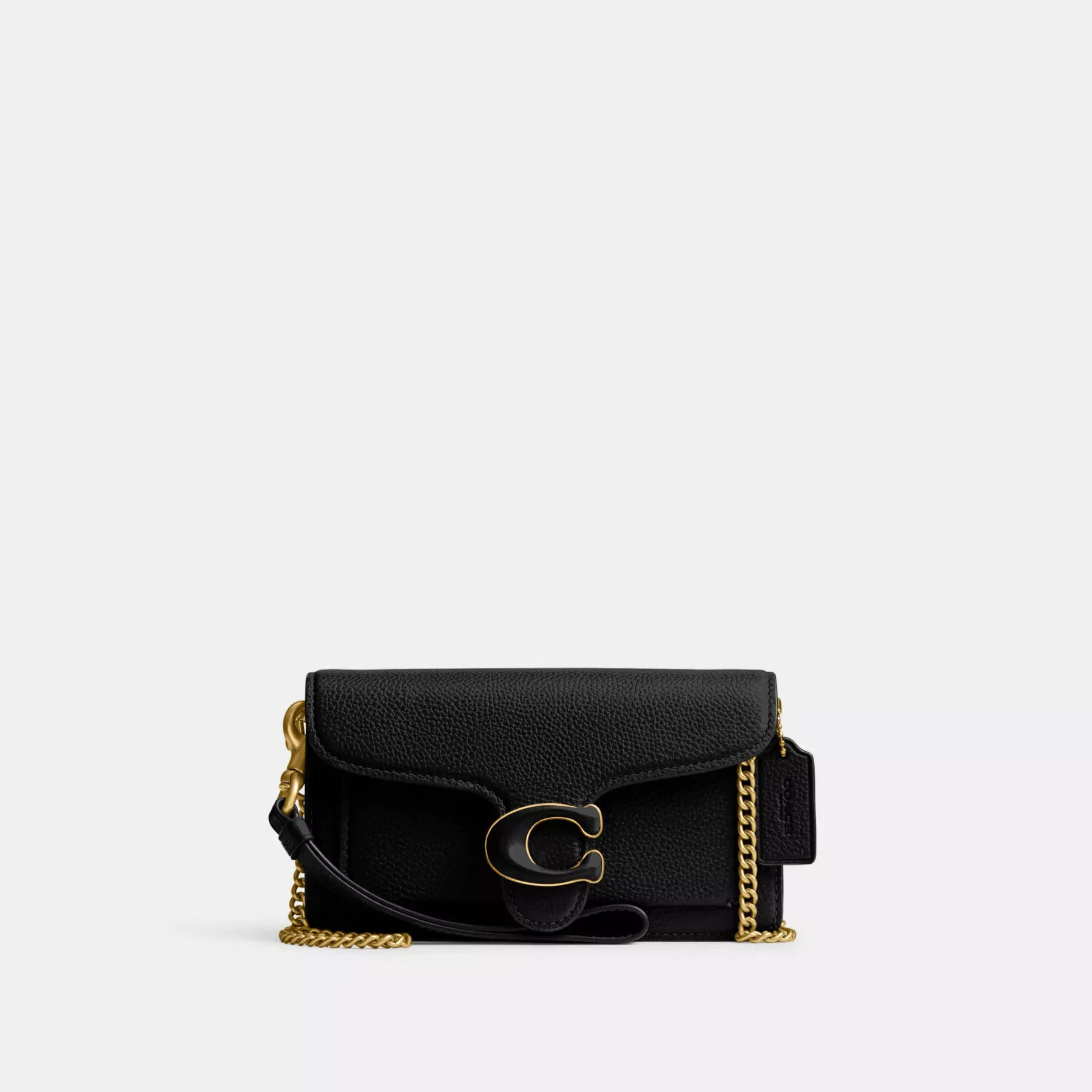 Tabby Crossbody Wristlet Black