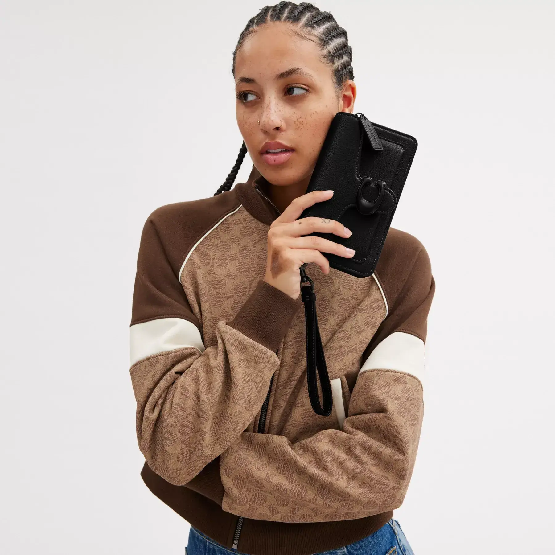 Tabby Crossbody Wristlet Black Tabby Crossbody Wristlet Black