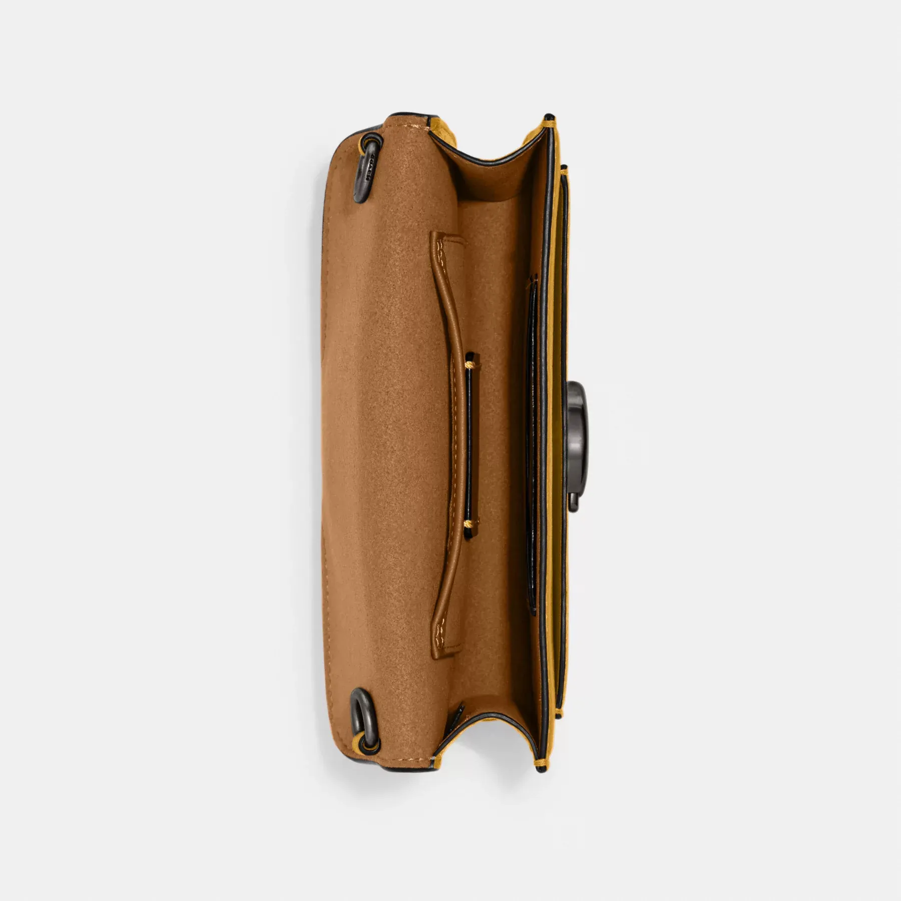 Tabby Crossbody Wristlet Yellow Gold