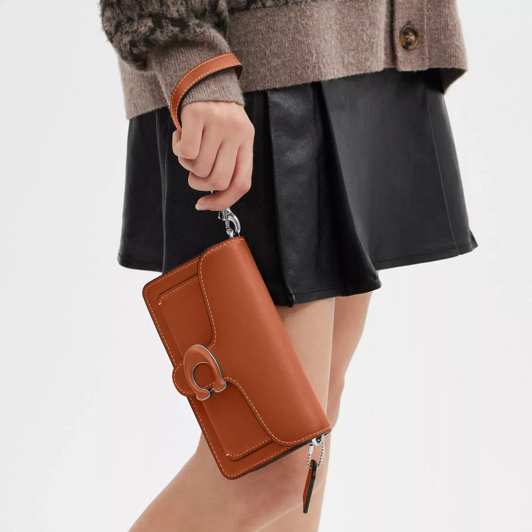 Tabby Crossbody Wristlet Burnished Amber Tabby Crossbody Wristlet Burnished Amber