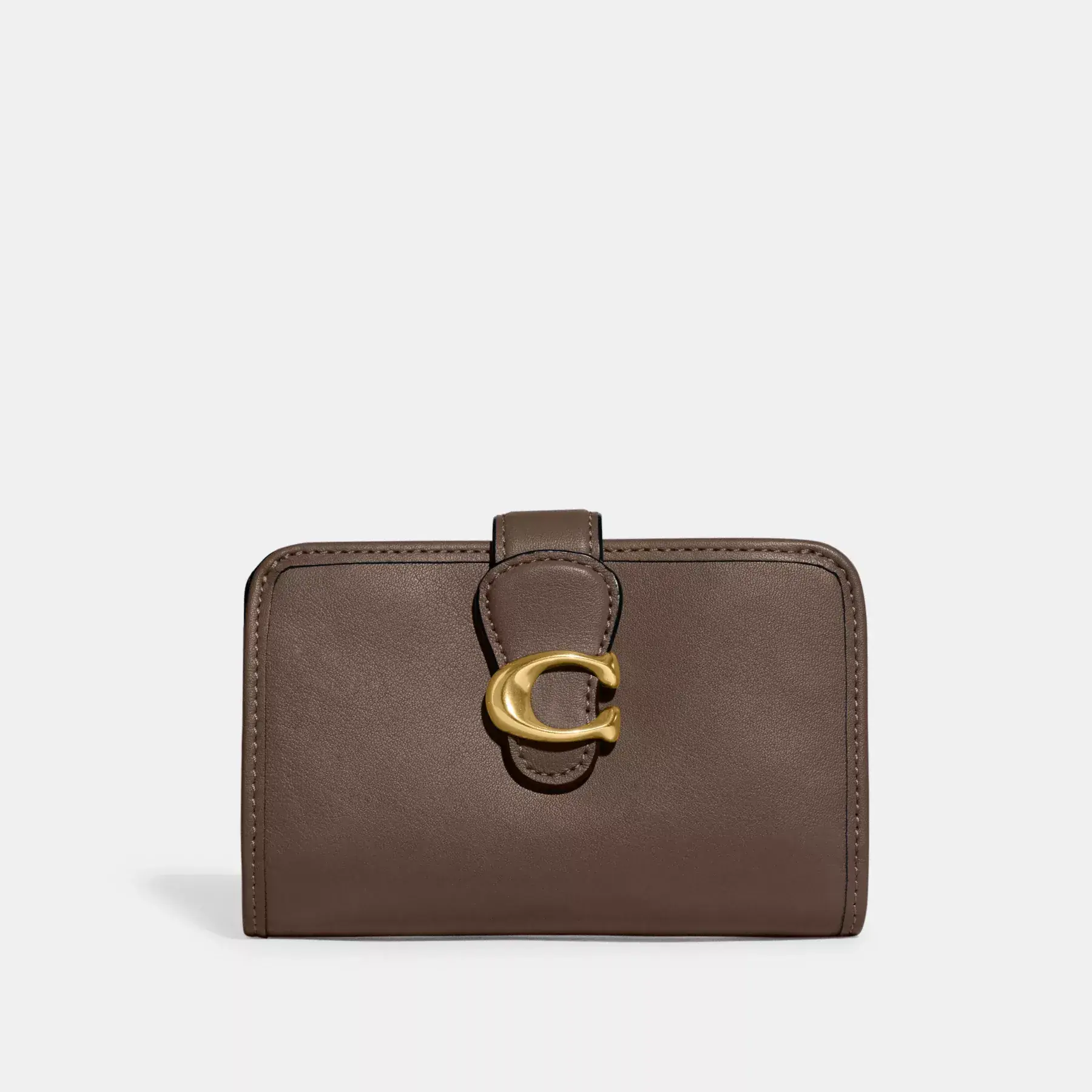 Tabby Medium Wallet Dark Stone