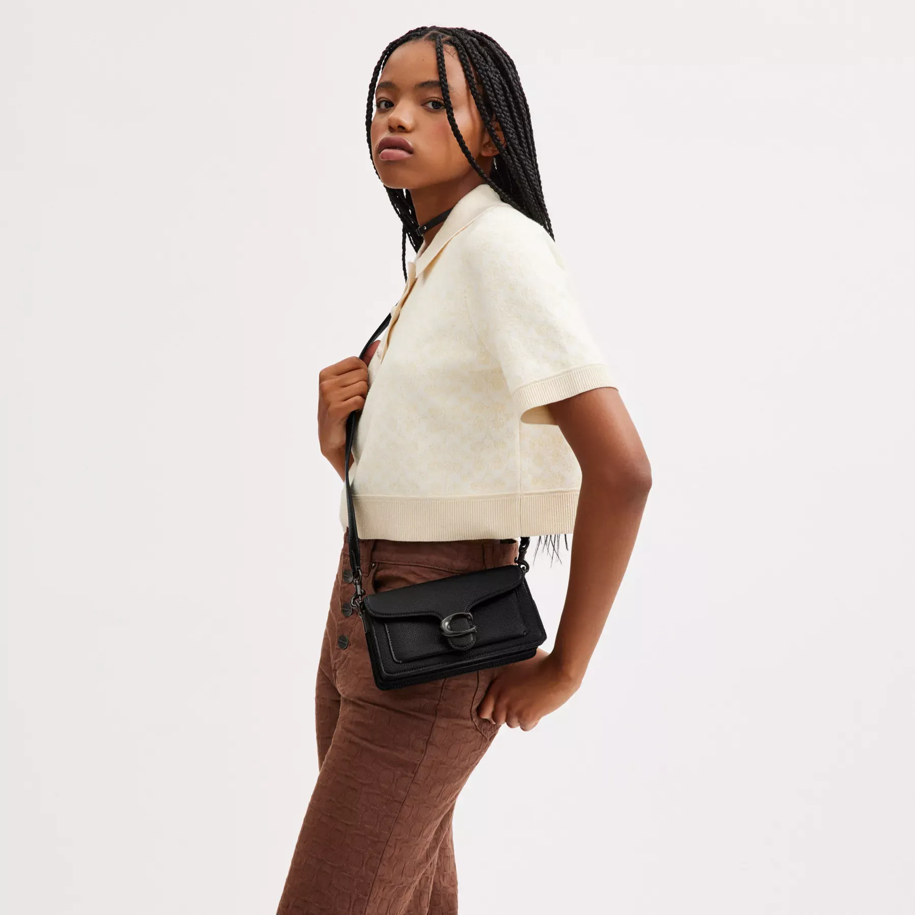 Tabby Shoulder Bag 20 Black Tabby Shoulder Bag 20 Black