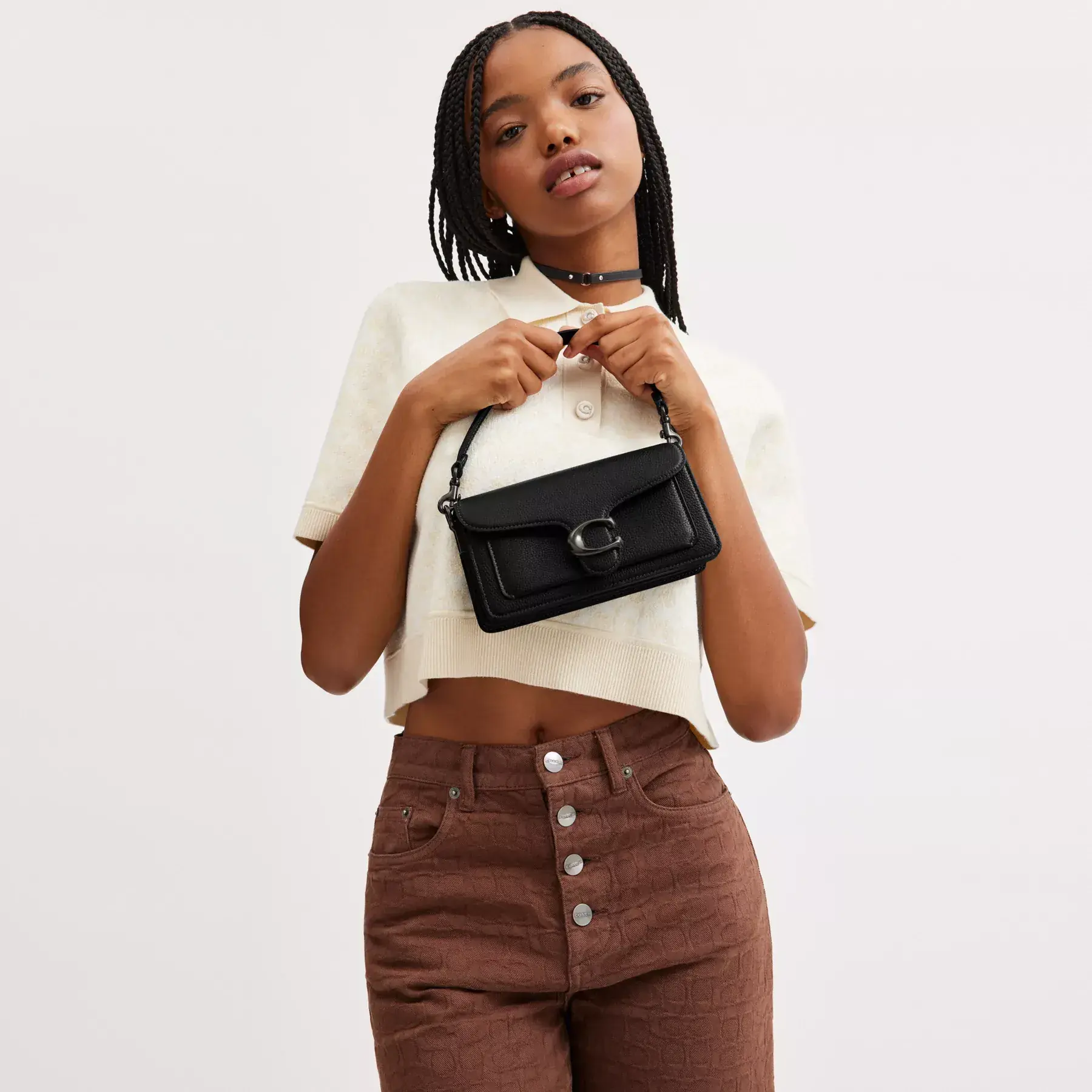 Tabby Shoulder Bag 20 Black Tabby Shoulder Bag 20 Black