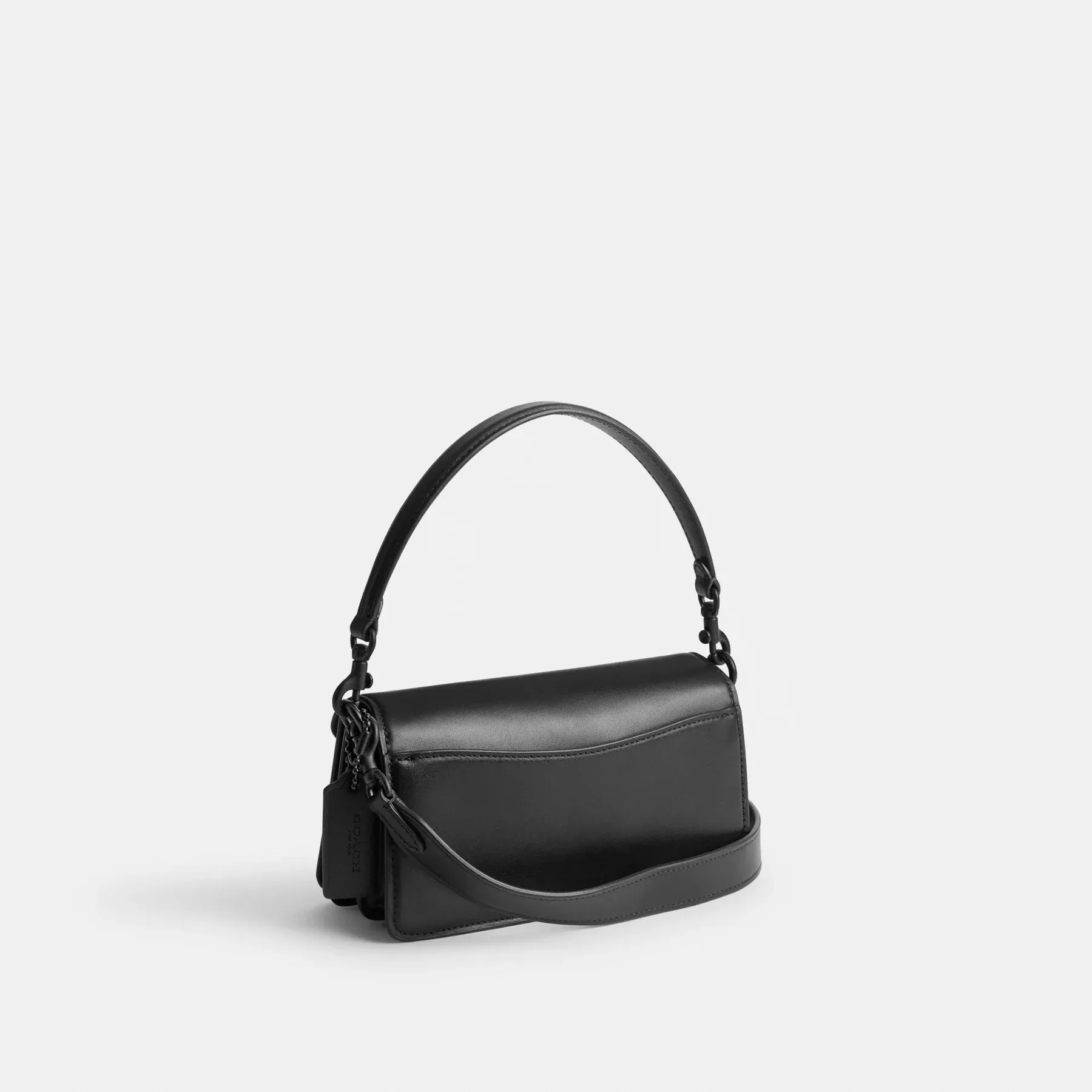 Tabby Shoulder Bag 20 In Signature Canvas Charcoal/Black