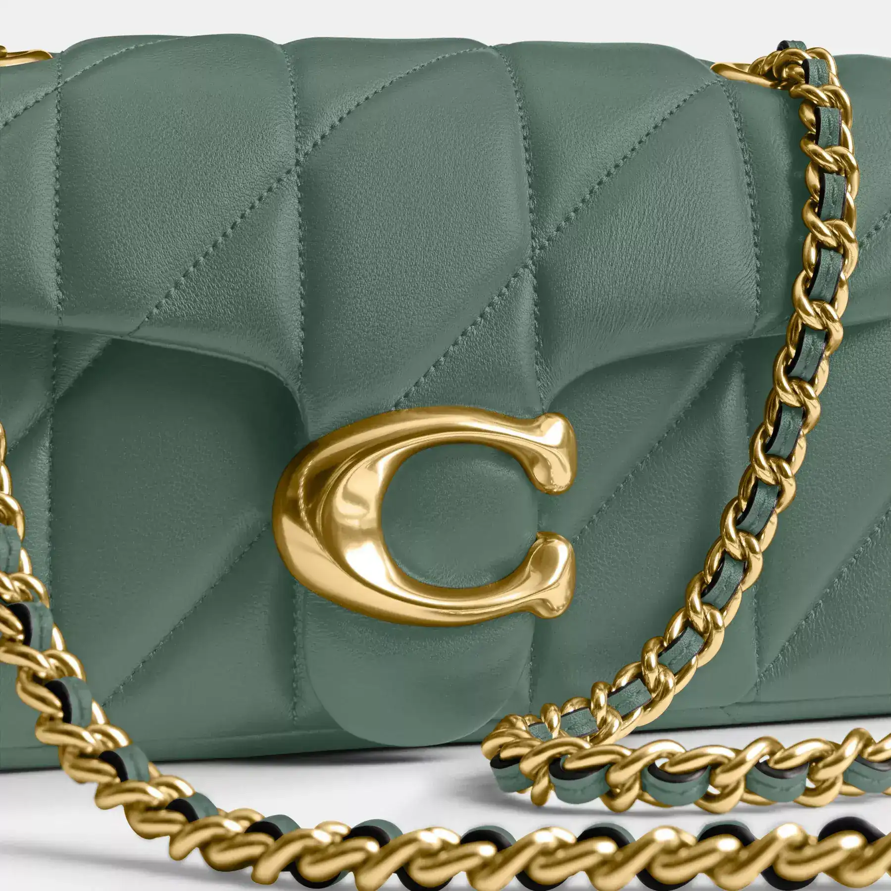 Tabby Shoulder Bag 20 With Pillow Quilting B4/Sage Tabby Shoulder Bag 20 With Pillow Quilting B4/Sage