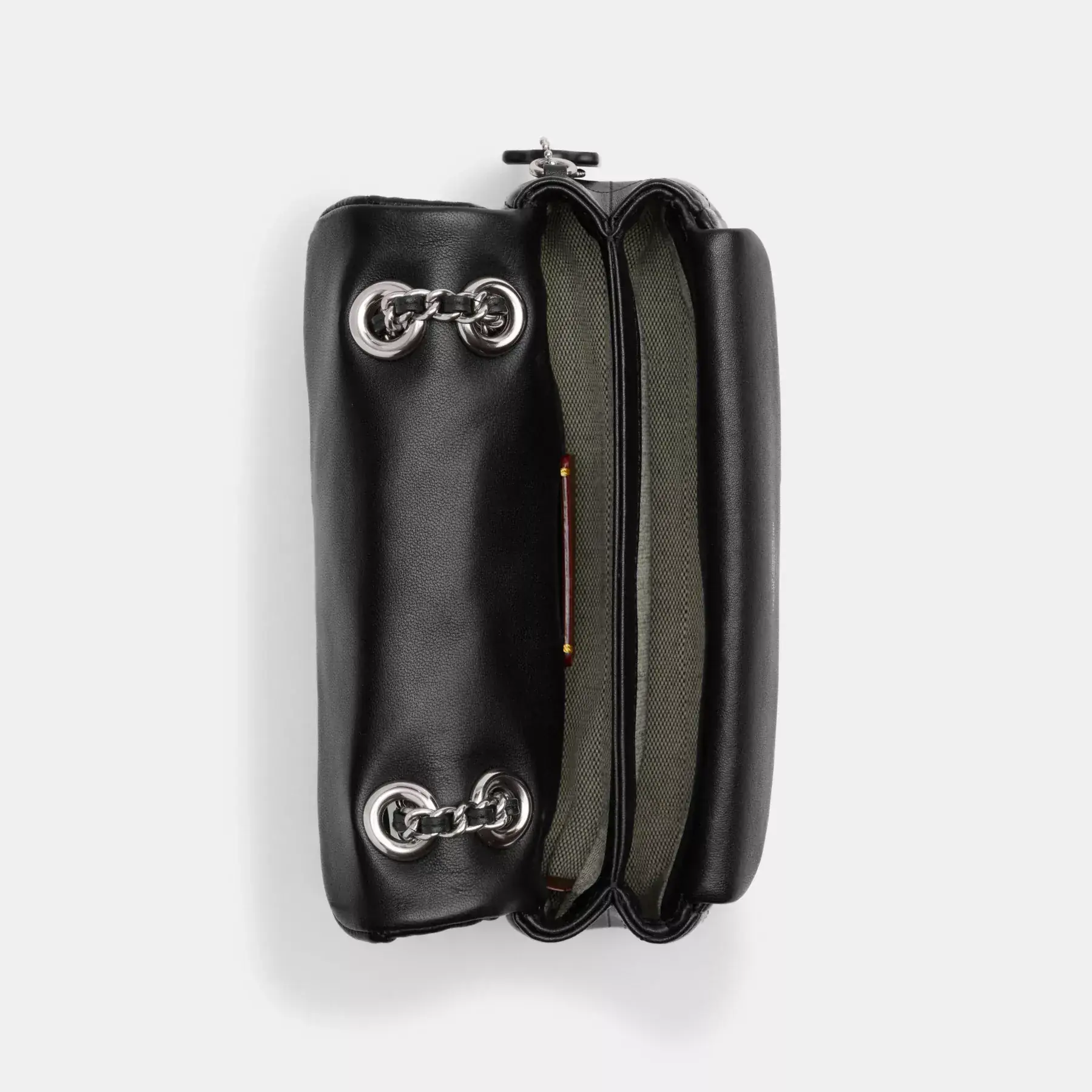 Tabby Shoulder Bag 20 With Pillow Quilting Black Tabby Shoulder Bag 20 With Pillow Quilting Black