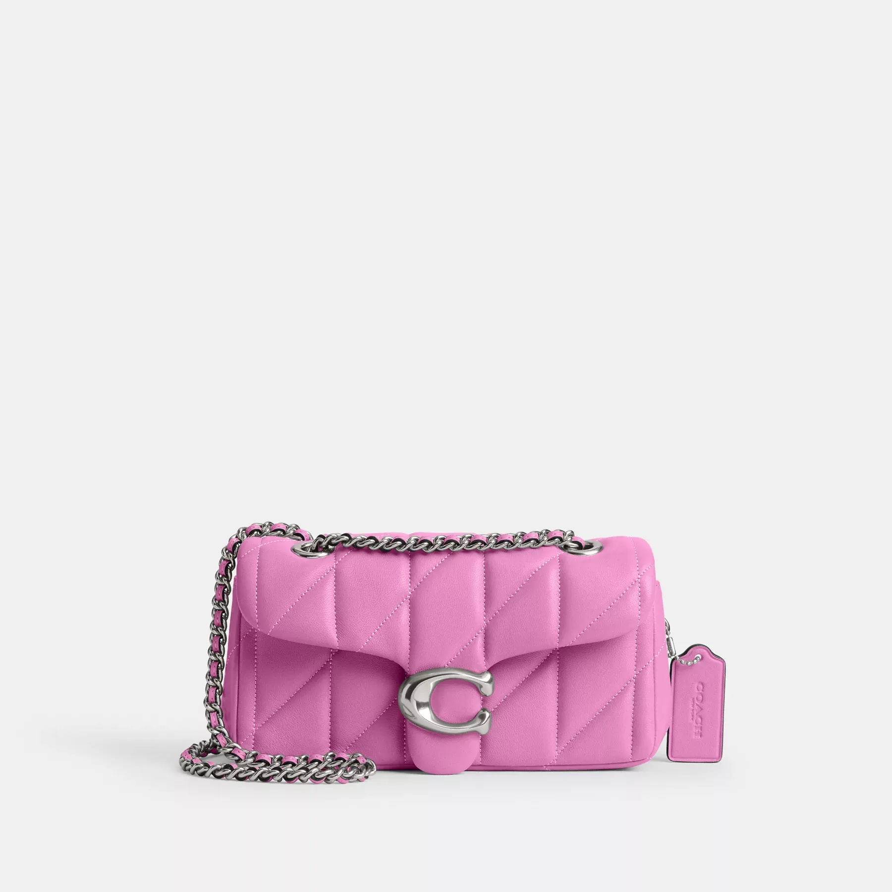 Tabby Shoulder Bag 20 With Pillow Quilting Fuchsia Tabby Shoulder Bag 20 With Pillow Quilting Fuchsia