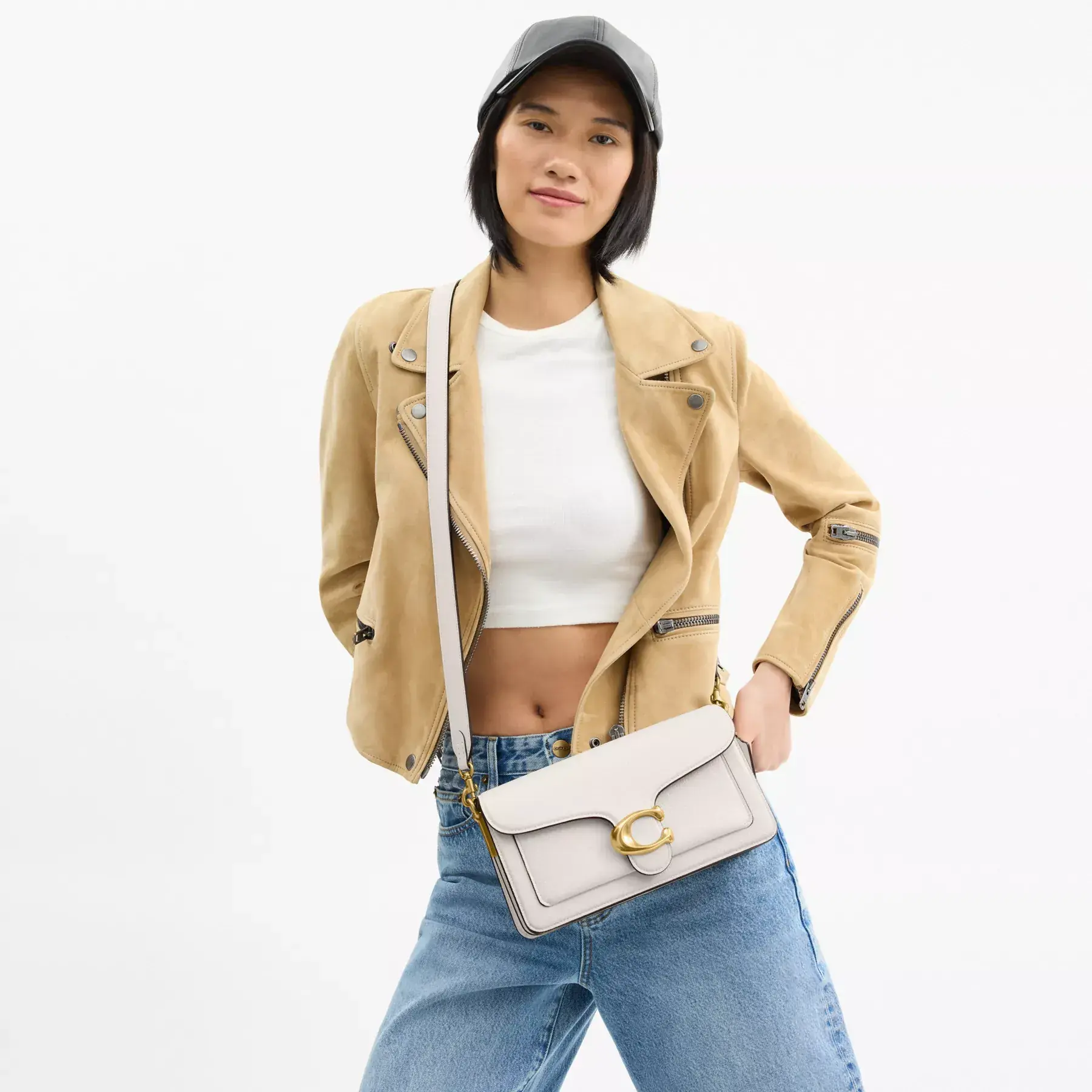 Tabby Shoulder Bag 26 Chalk Tabby Shoulder Bag 26 Chalk