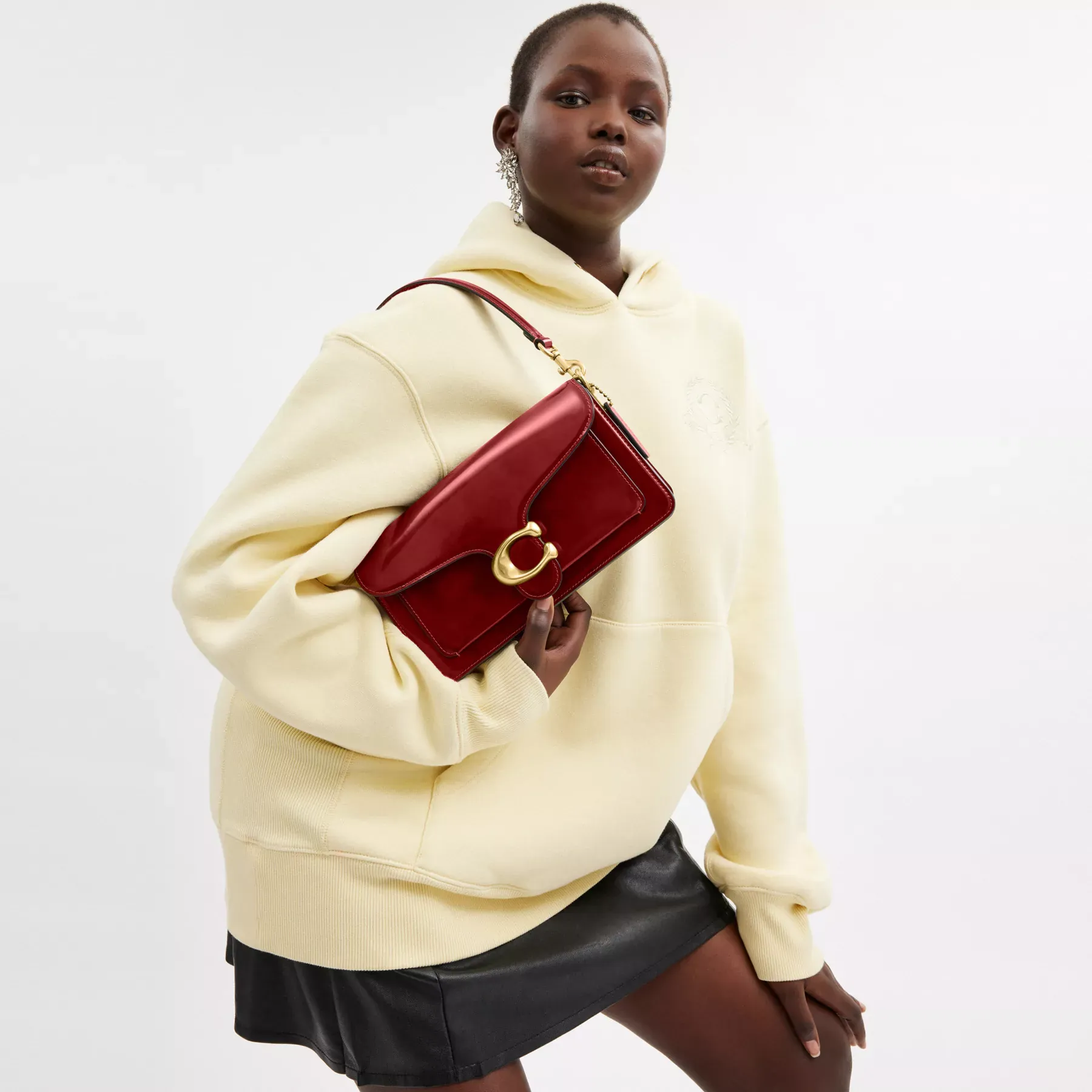 Tabby Shoulder Bag 26 Dark Ruby Tabby Shoulder Bag 26 Dark Ruby