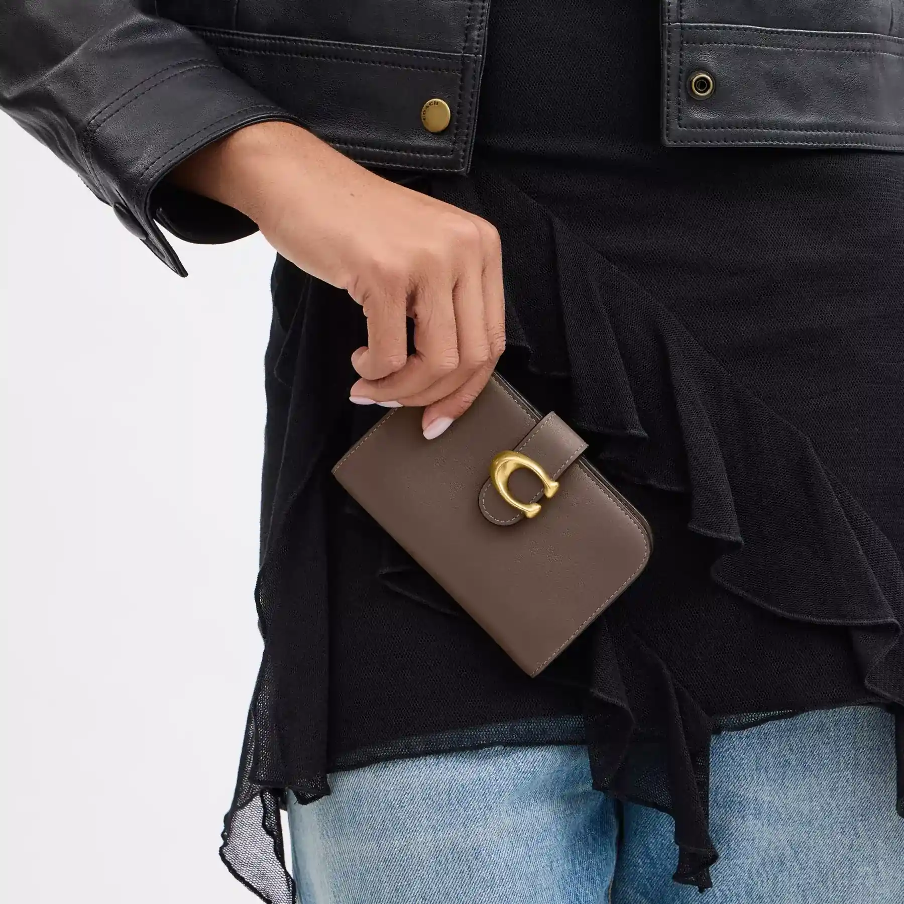 Tabby Wallet Dark Stone Tabby Wallet Dark Stone