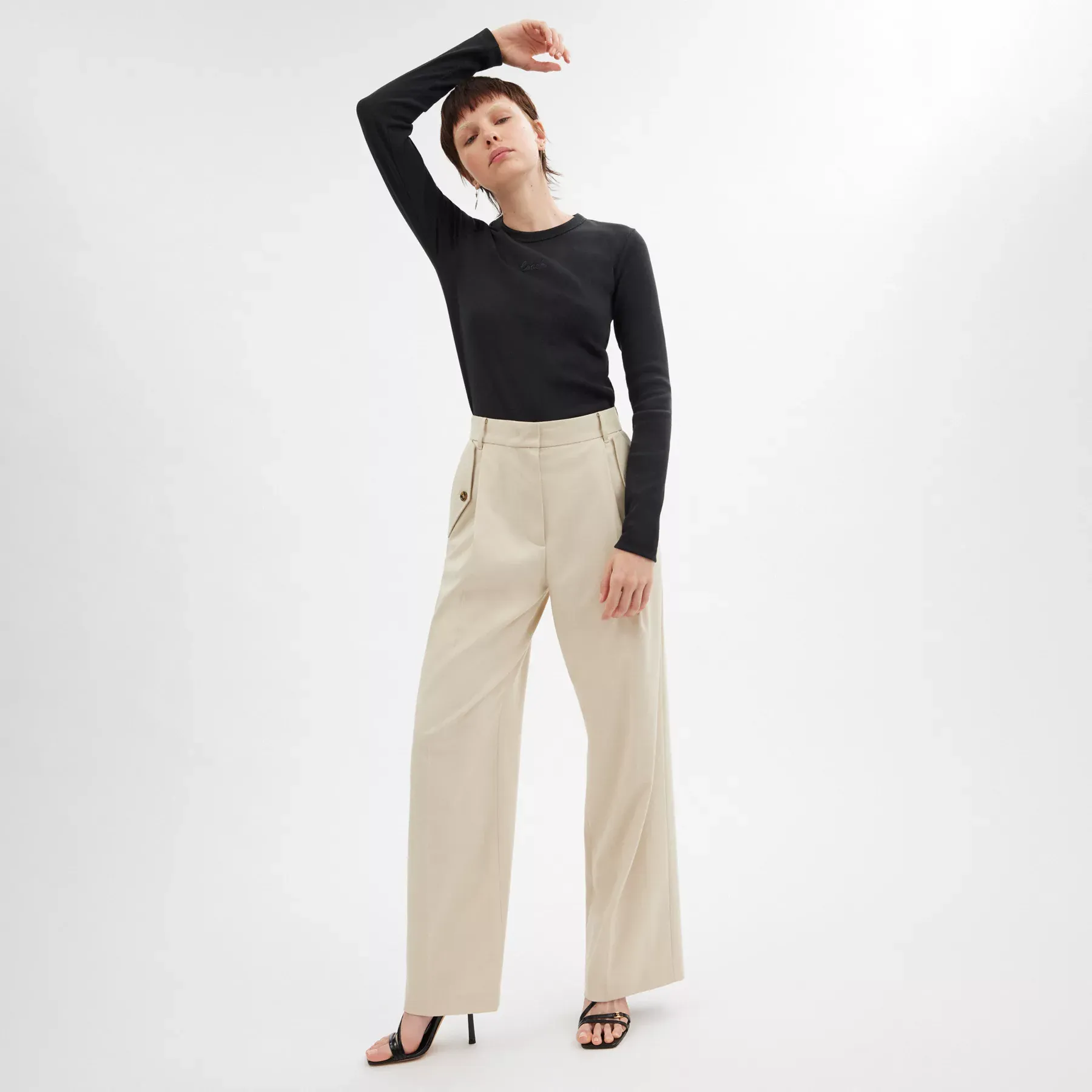 Tailored Pants Khaki