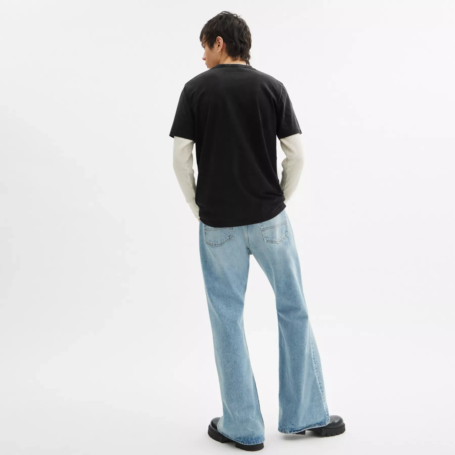 The Hangtags Heavy Metal T-Shirt In Organic Cotton Black The Hangtags Heavy Metal T-Shirt In Organic Cotton Black