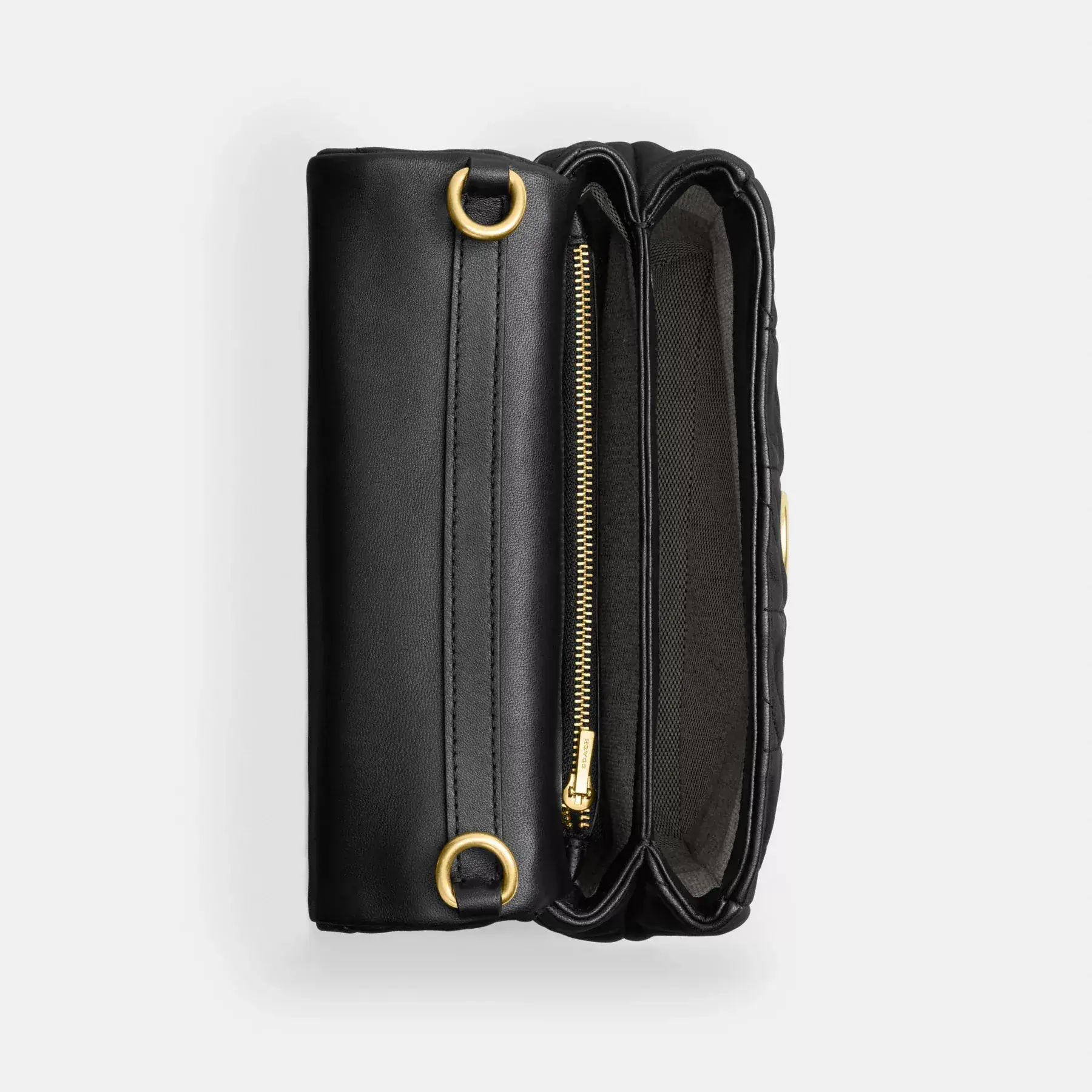 Times Square Tabby Shoulder Bag With Quilting Black Times Square Tabby Shoulder Bag With Quilting Black