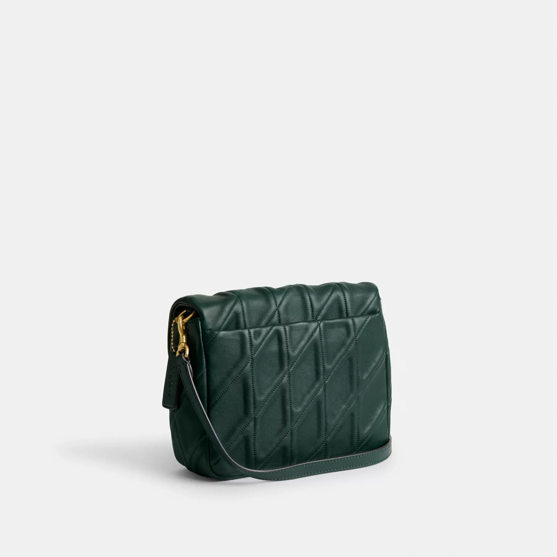 Times Square Tabby Shoulder Bag With Quilting Forest