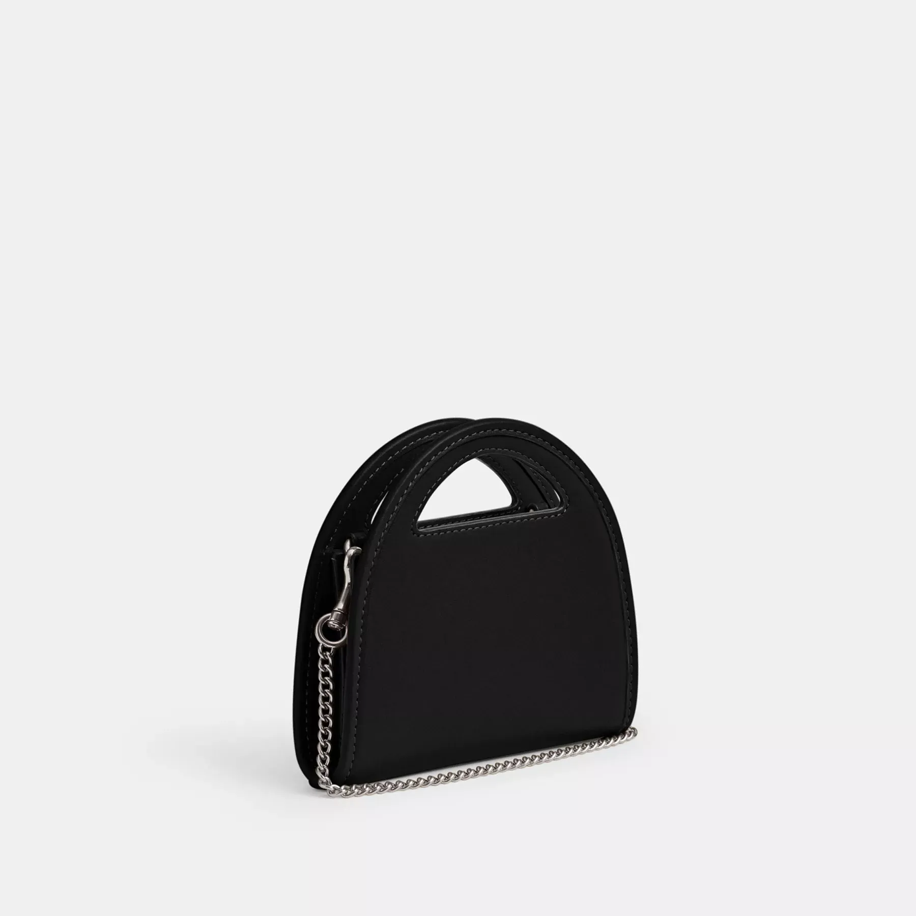 Top Handle Card Case Black