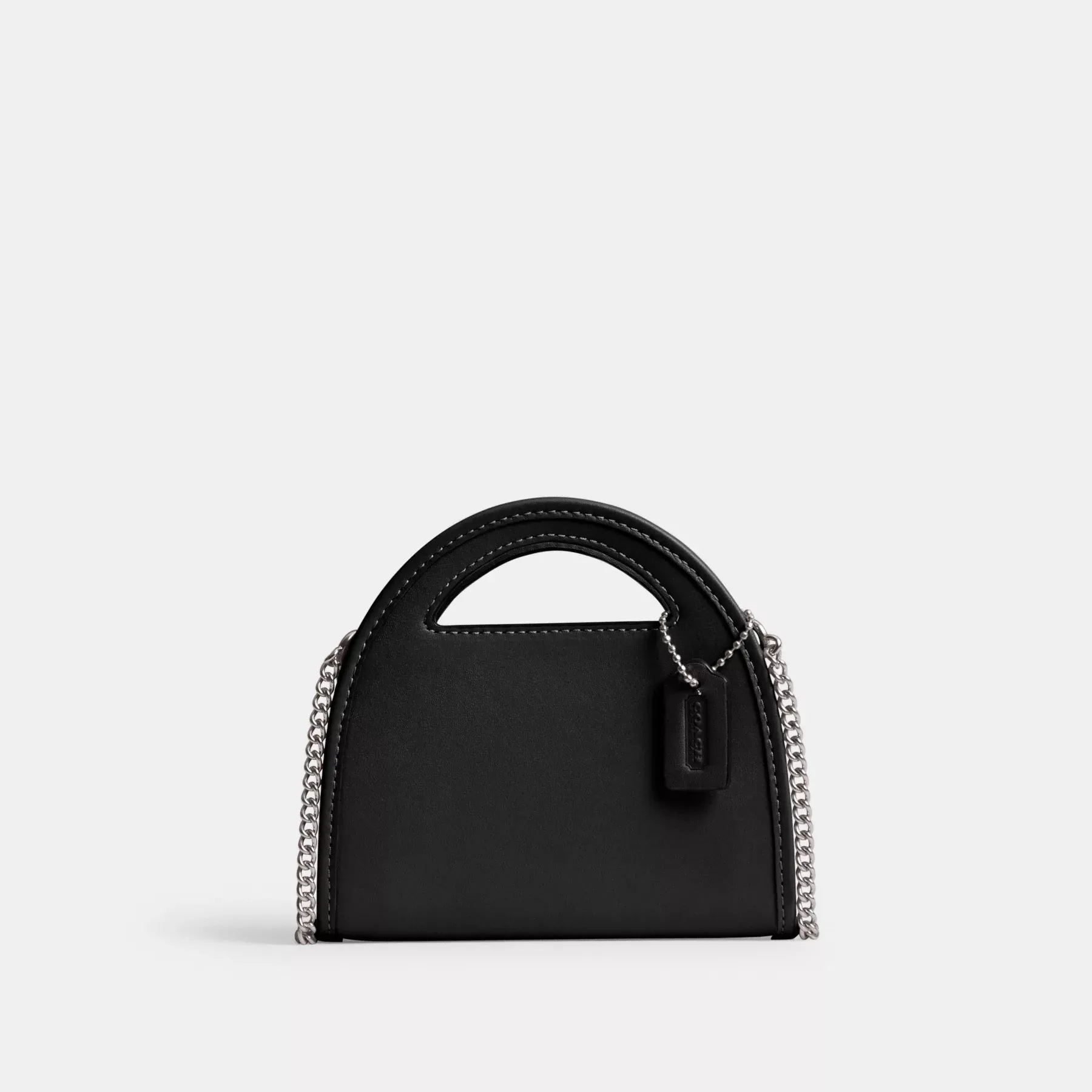 Top Handle Card Case Black