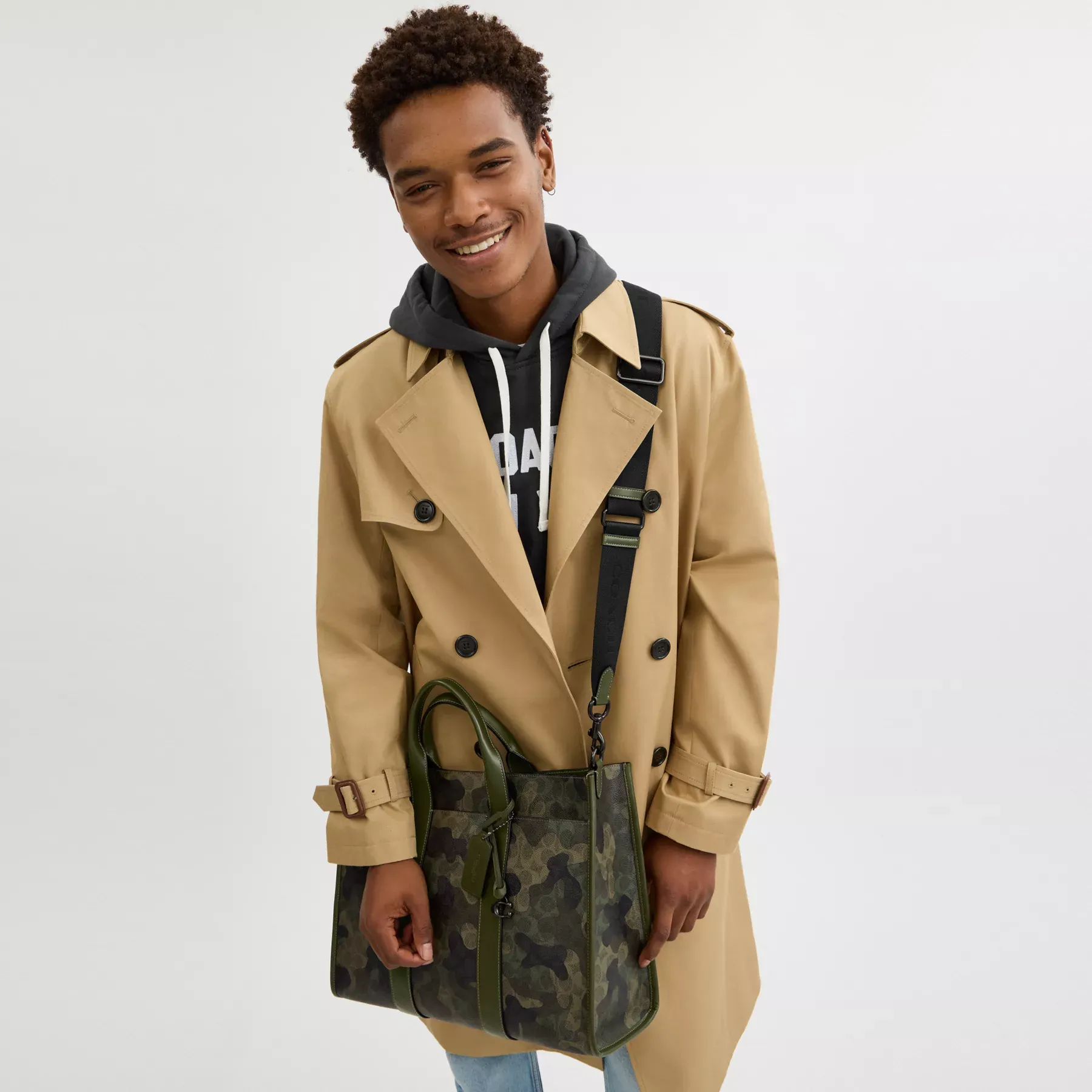 Wesley Tote In Signature Camo Print Signature Camo Wesley Tote In Signature Camo Print Signature Camo