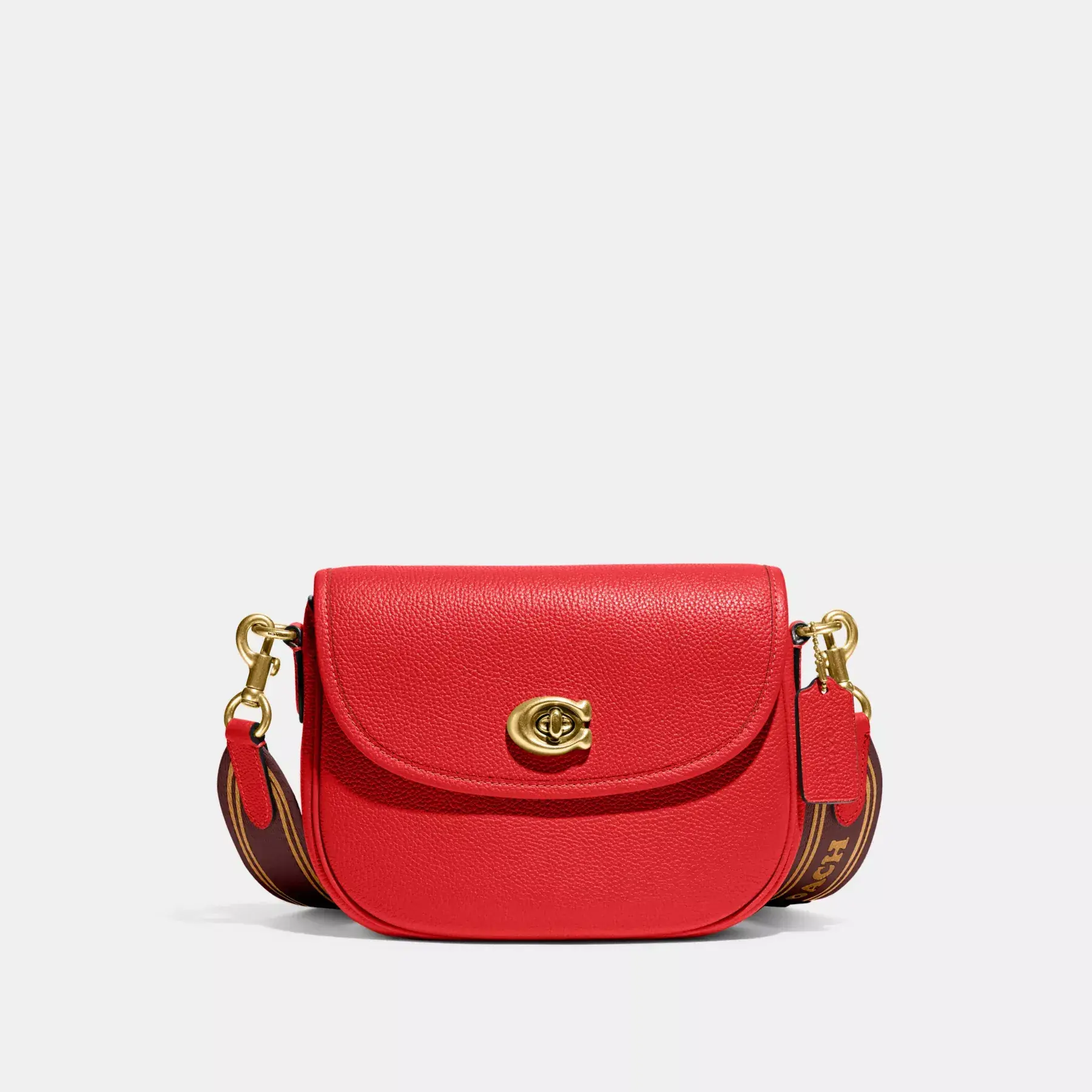 Willow Saddle Bag Sport Red