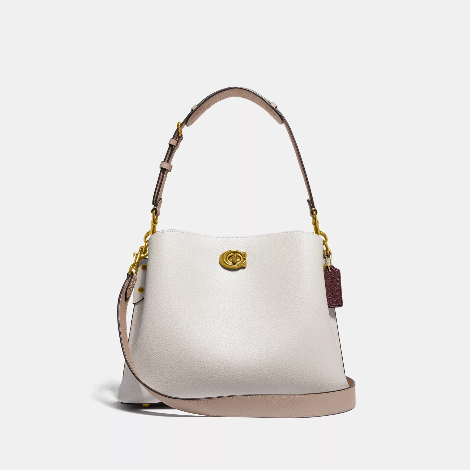 Willow Shoulder Bag In Colorblock Chalk Multi