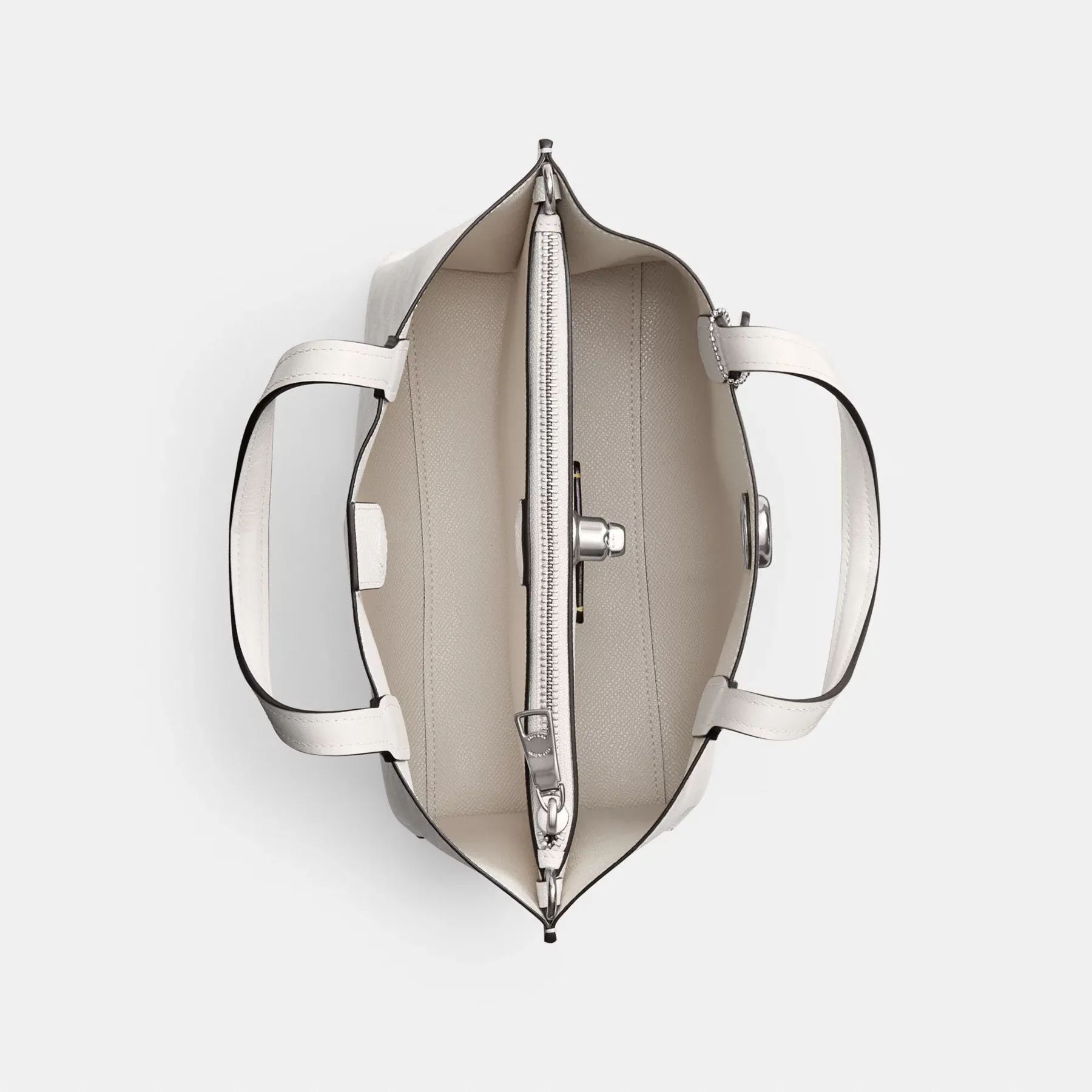 Willow Tote Bag 24 In Signature Canvas White Chalk Willow Tote Bag 24 In Signature Canvas White Chalk